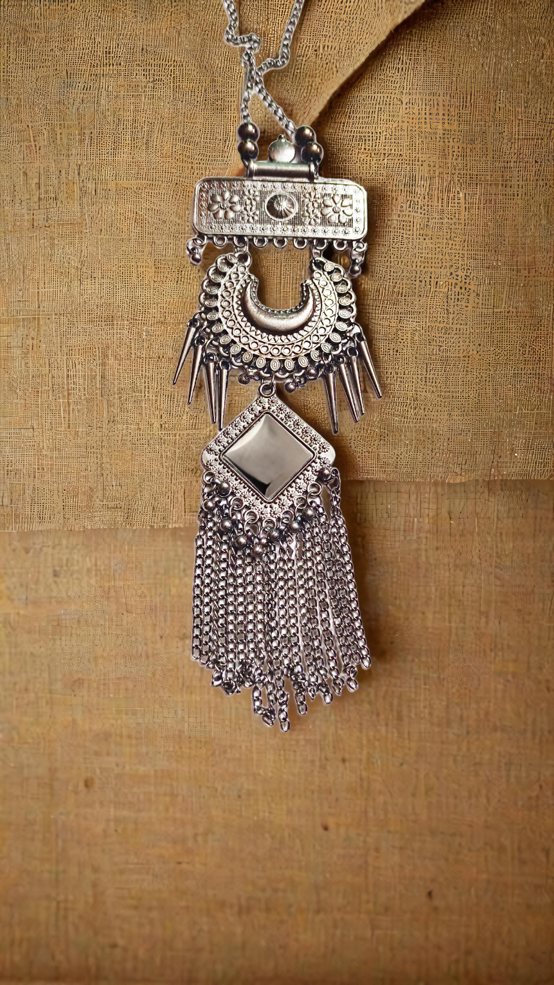 Handcrafted Silver Necklace