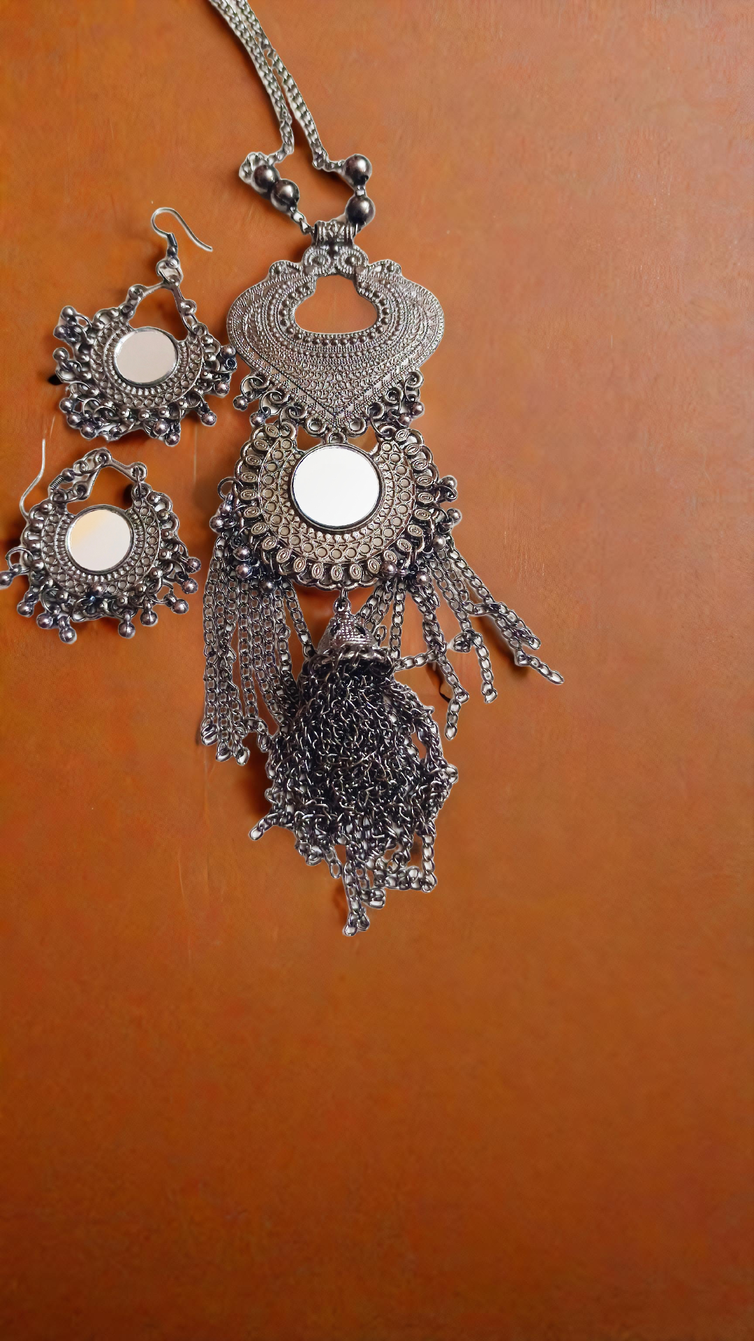 Traditional Silver Jewelry Set