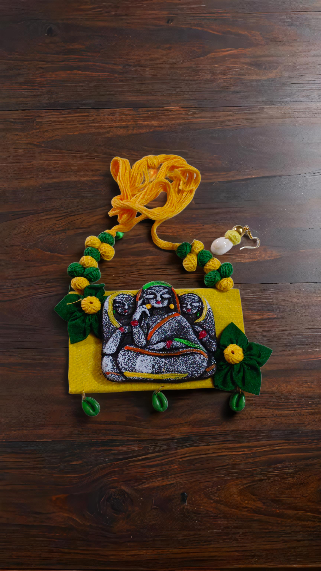 Handcrafted Tribal Art Necklace