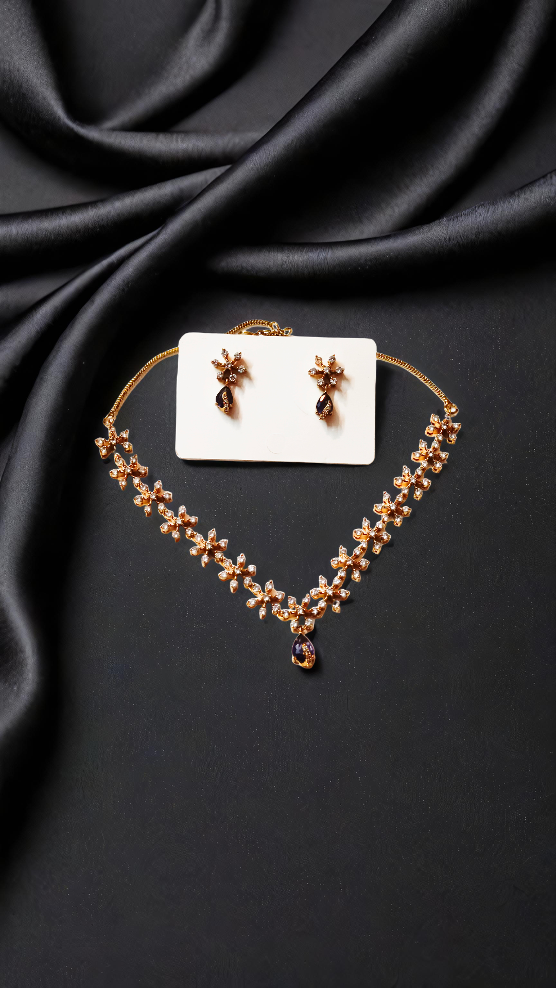 Elegant Gold-Plated Jewelry Set