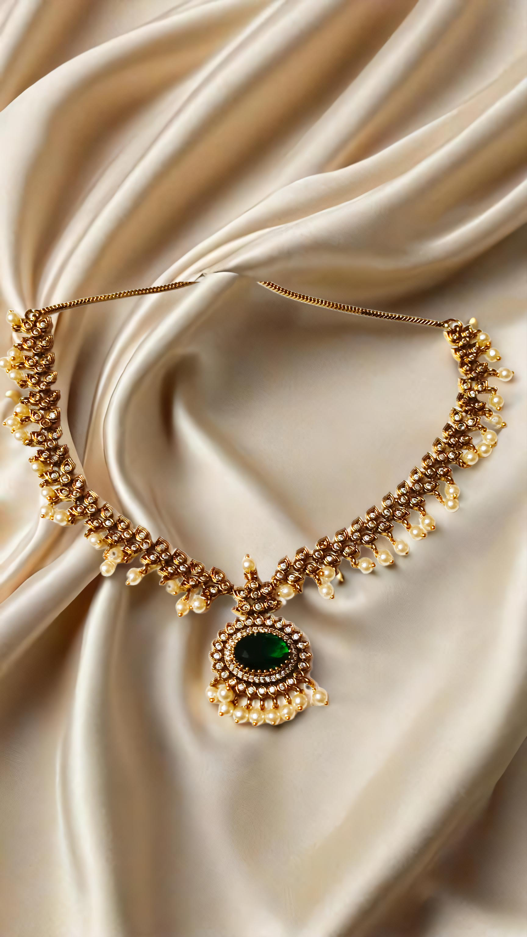 south indian style necklace set