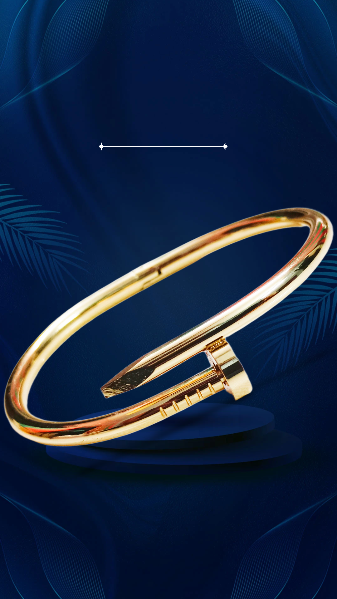 Golden COLOUR Nail Bracelet