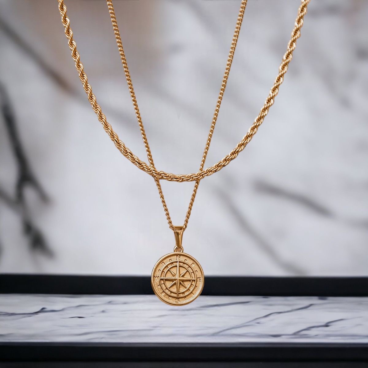 Gold Compass set