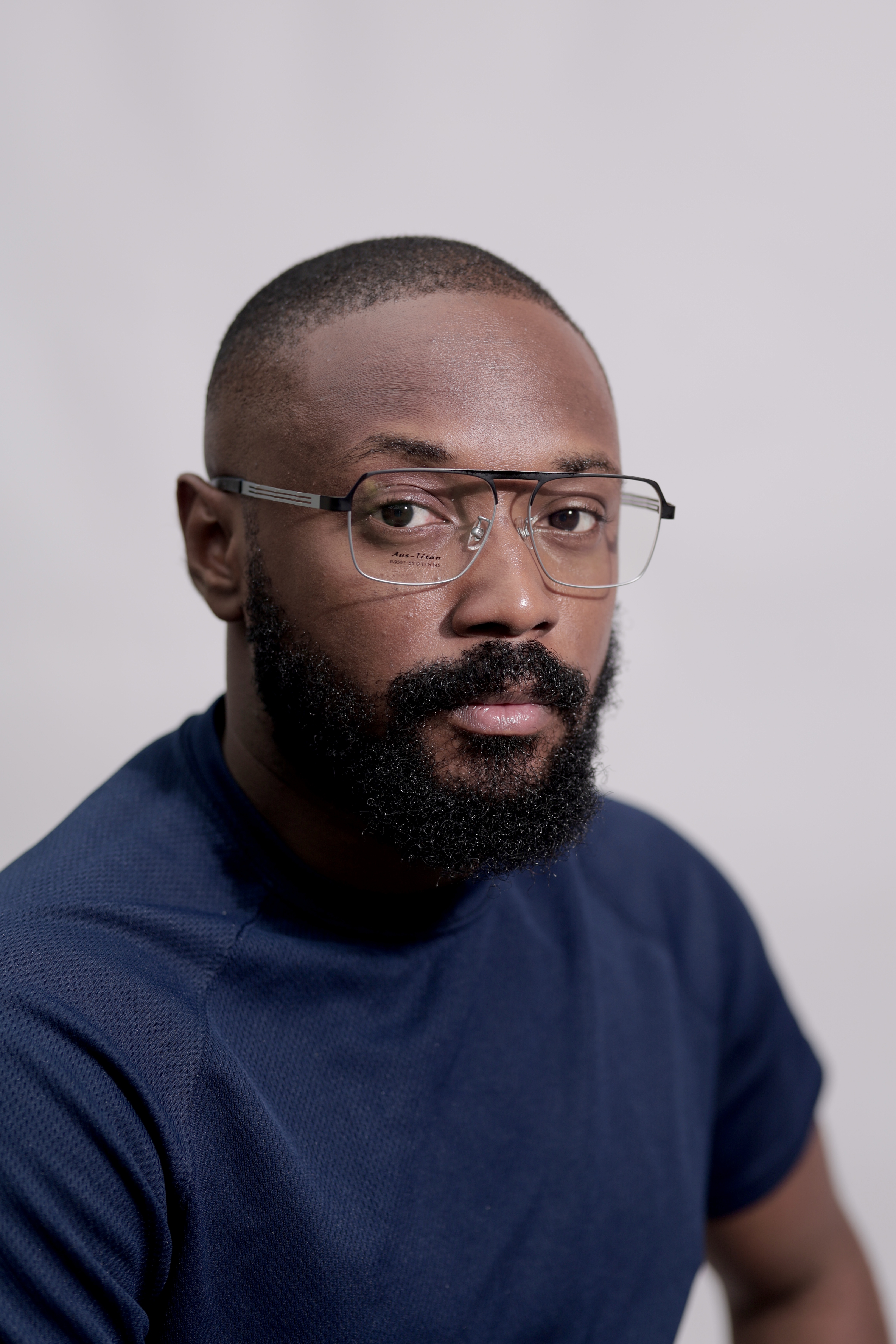Roland titanium glasses
