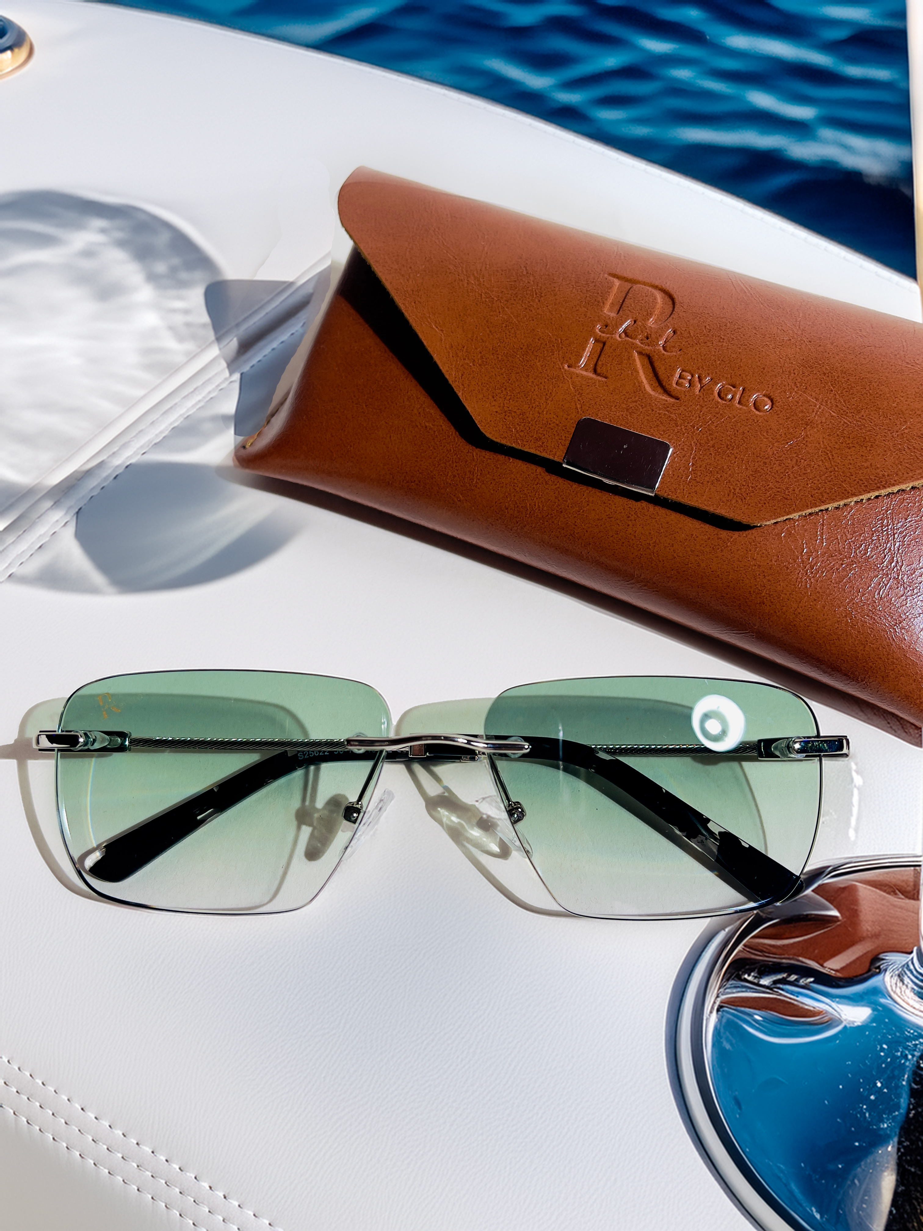 Levi sunglasses (tinted green)