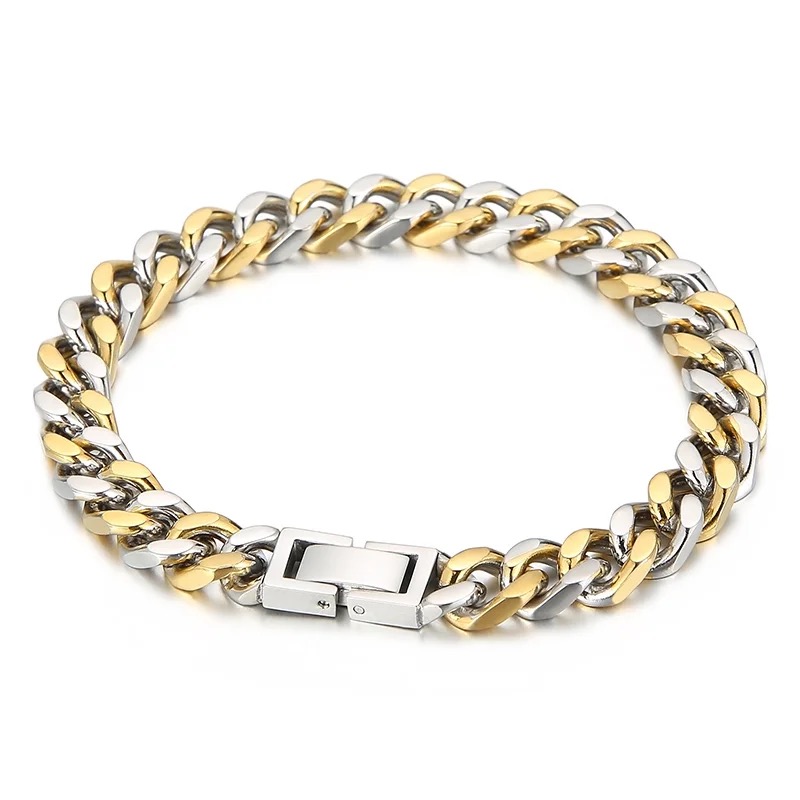Figaro chain - silver/gold