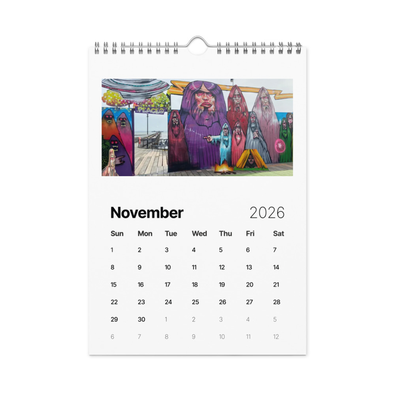 Wall calendar (2026)