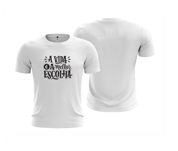 Camiseta Frase Motivacional