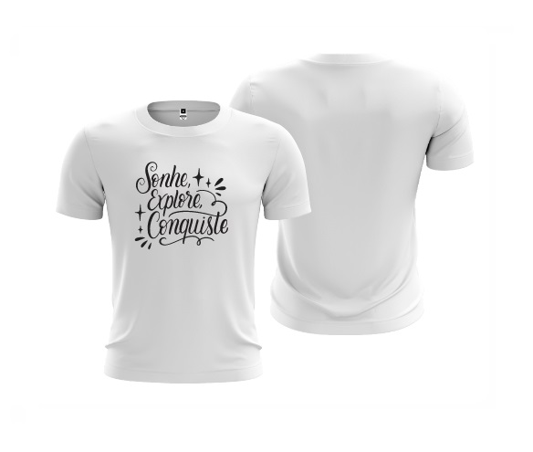Camiseta Frase Motivacional