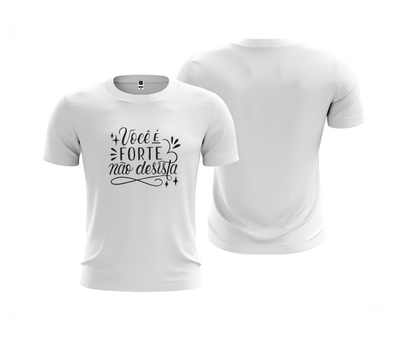 Camiseta Frase Motivacional