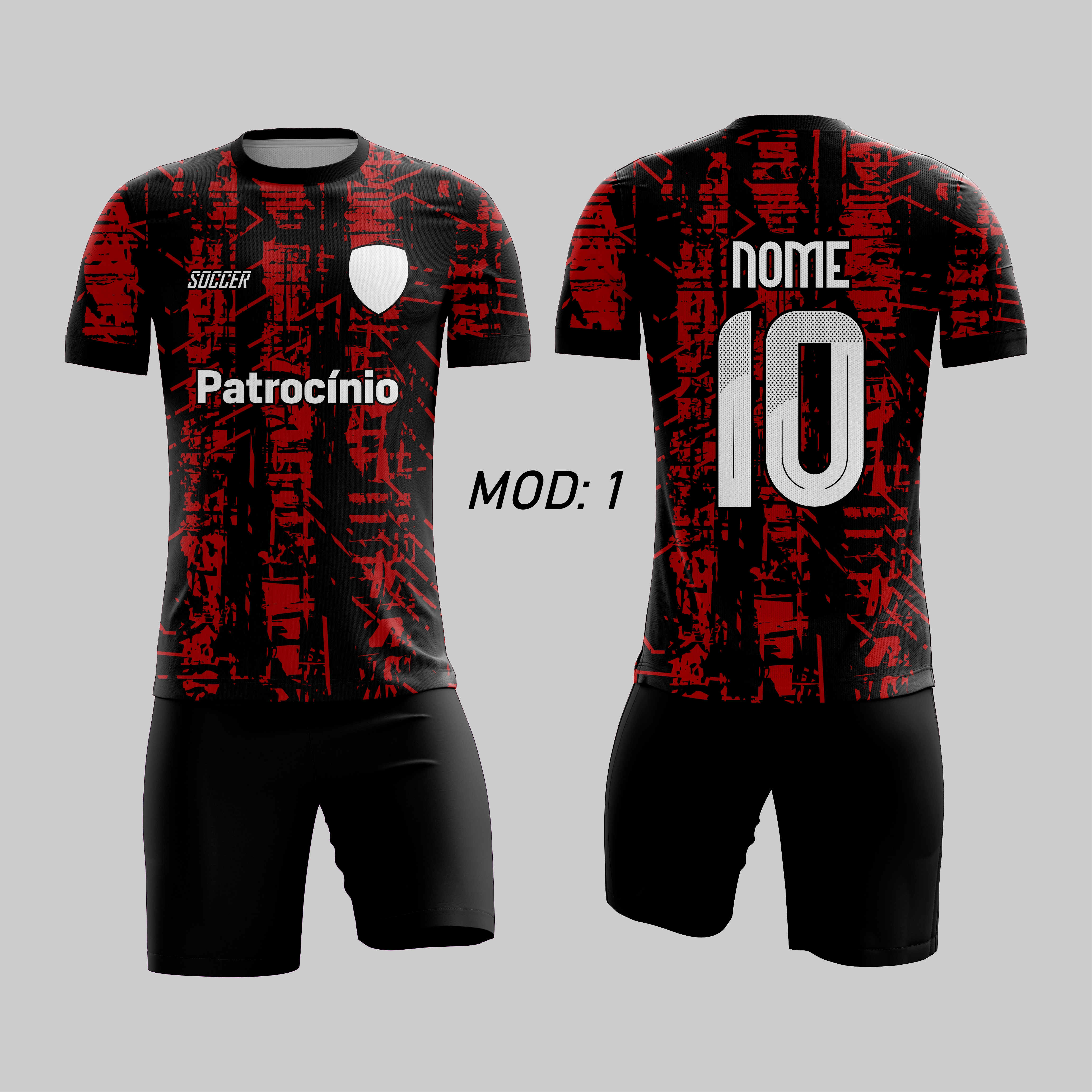 18 Uniformes De Futebol 100% Personalizados 