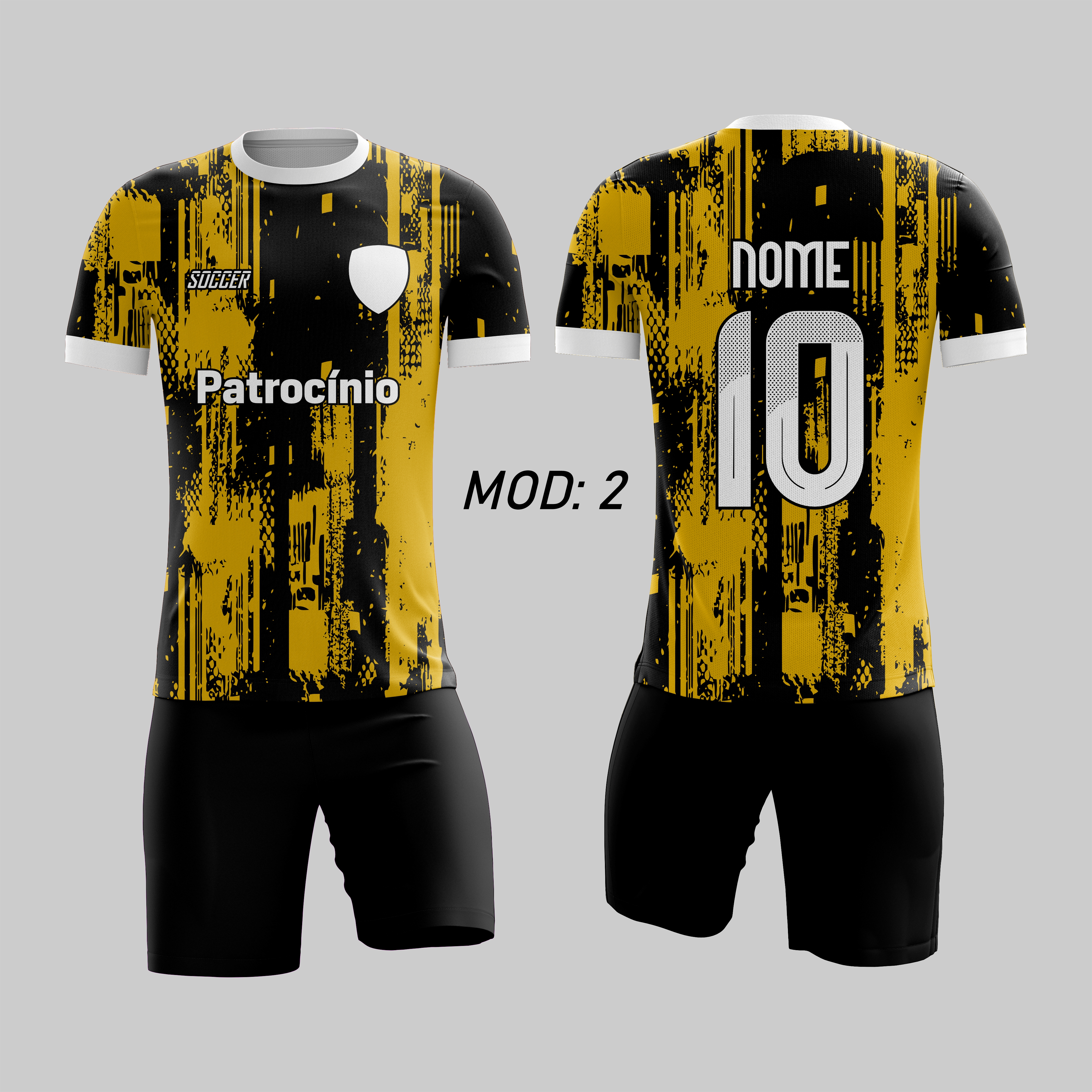 18 Uniformes De Futebol 100% Personalizados 