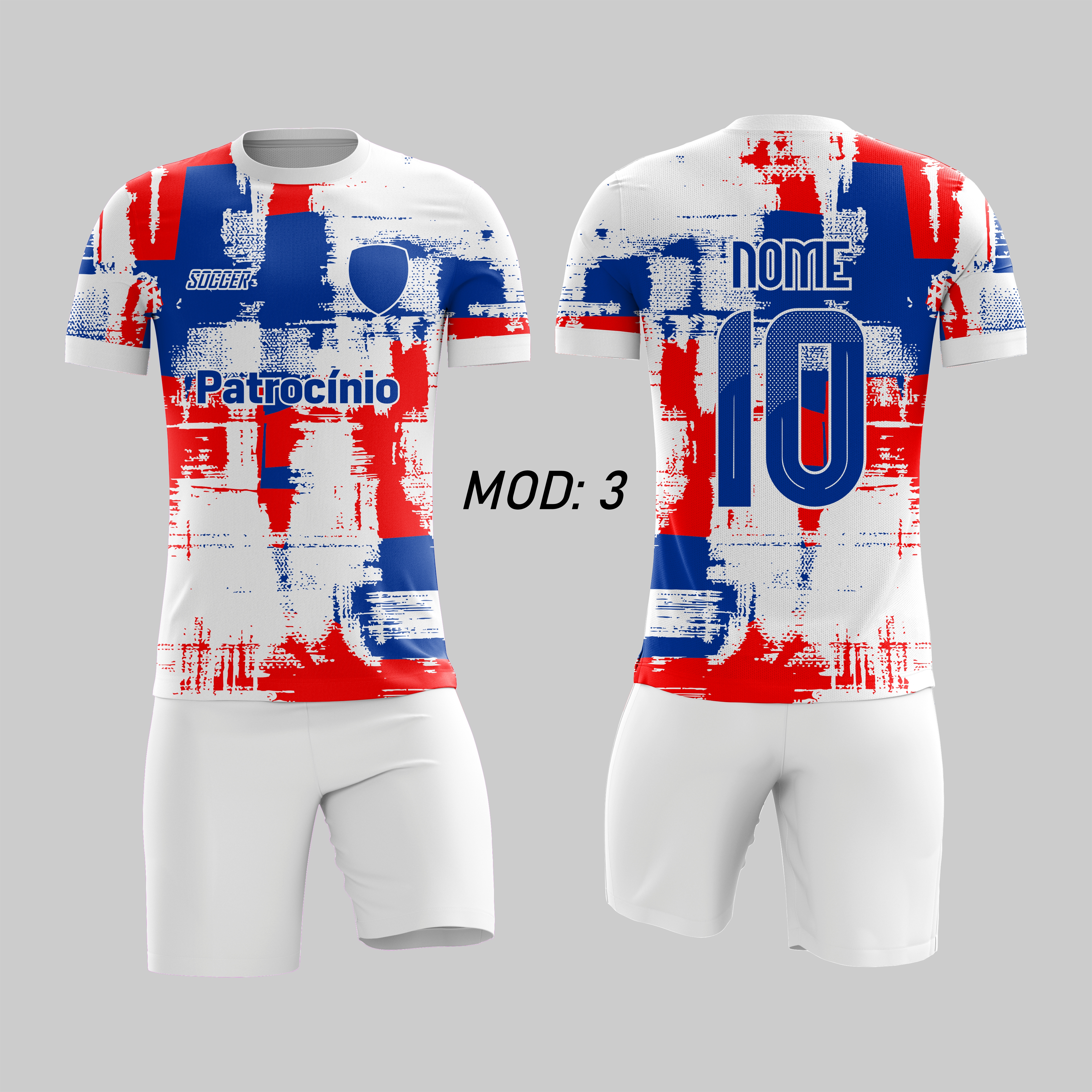 18 Uniformes De Futebol 100% Personalizados 