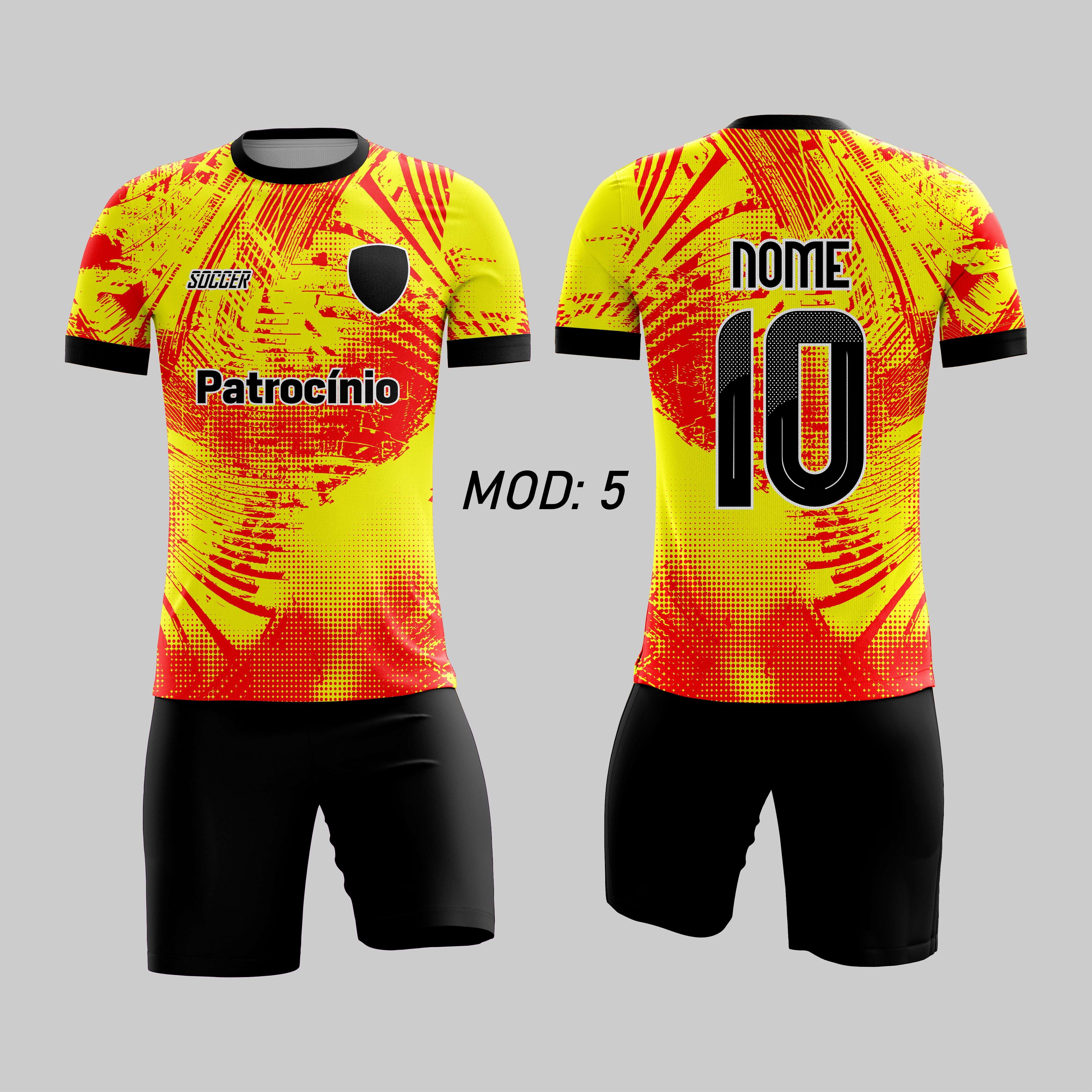18 Uniformes De Futebol 100% Personalizados 