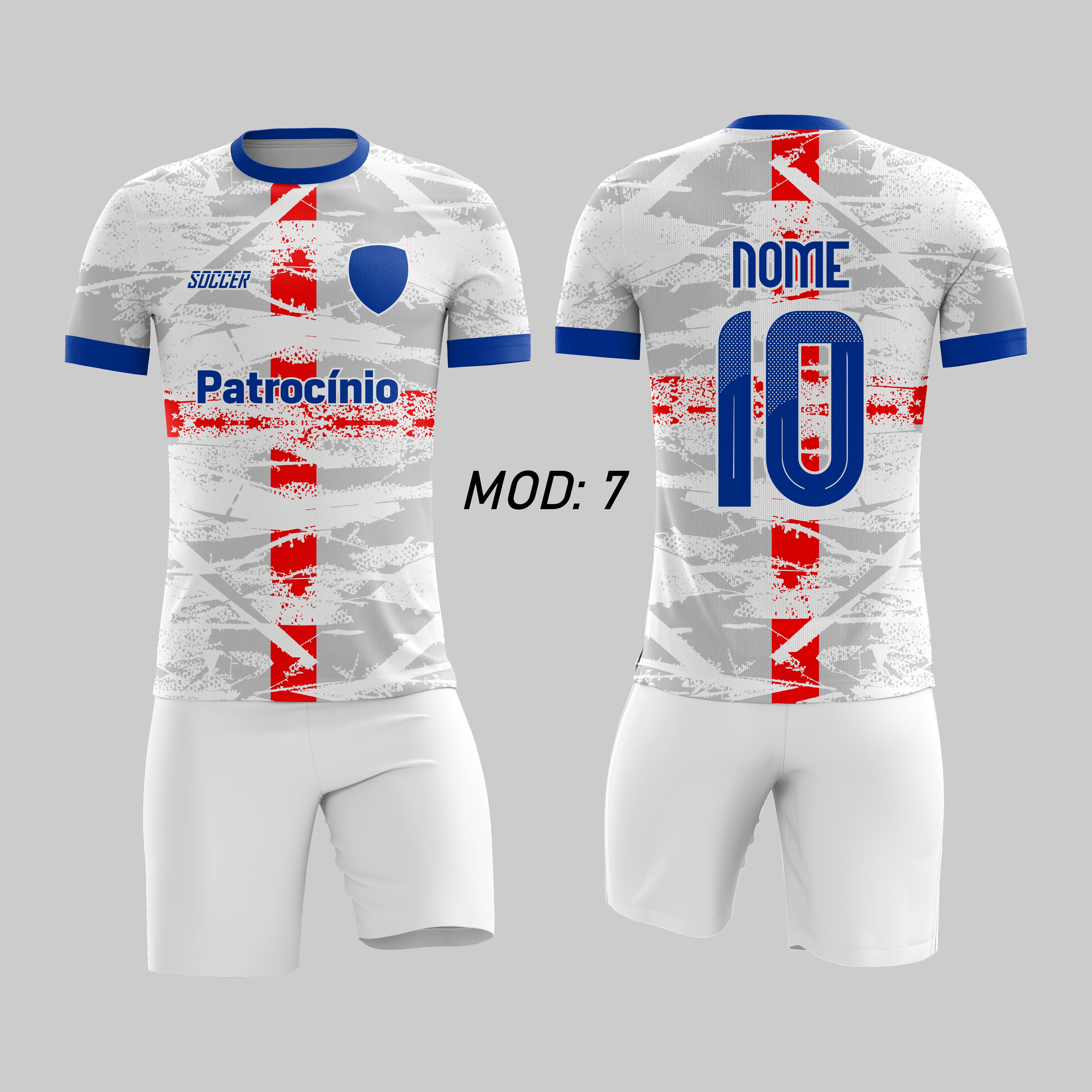 18 Uniformes De Futebol 100% Personalizados 