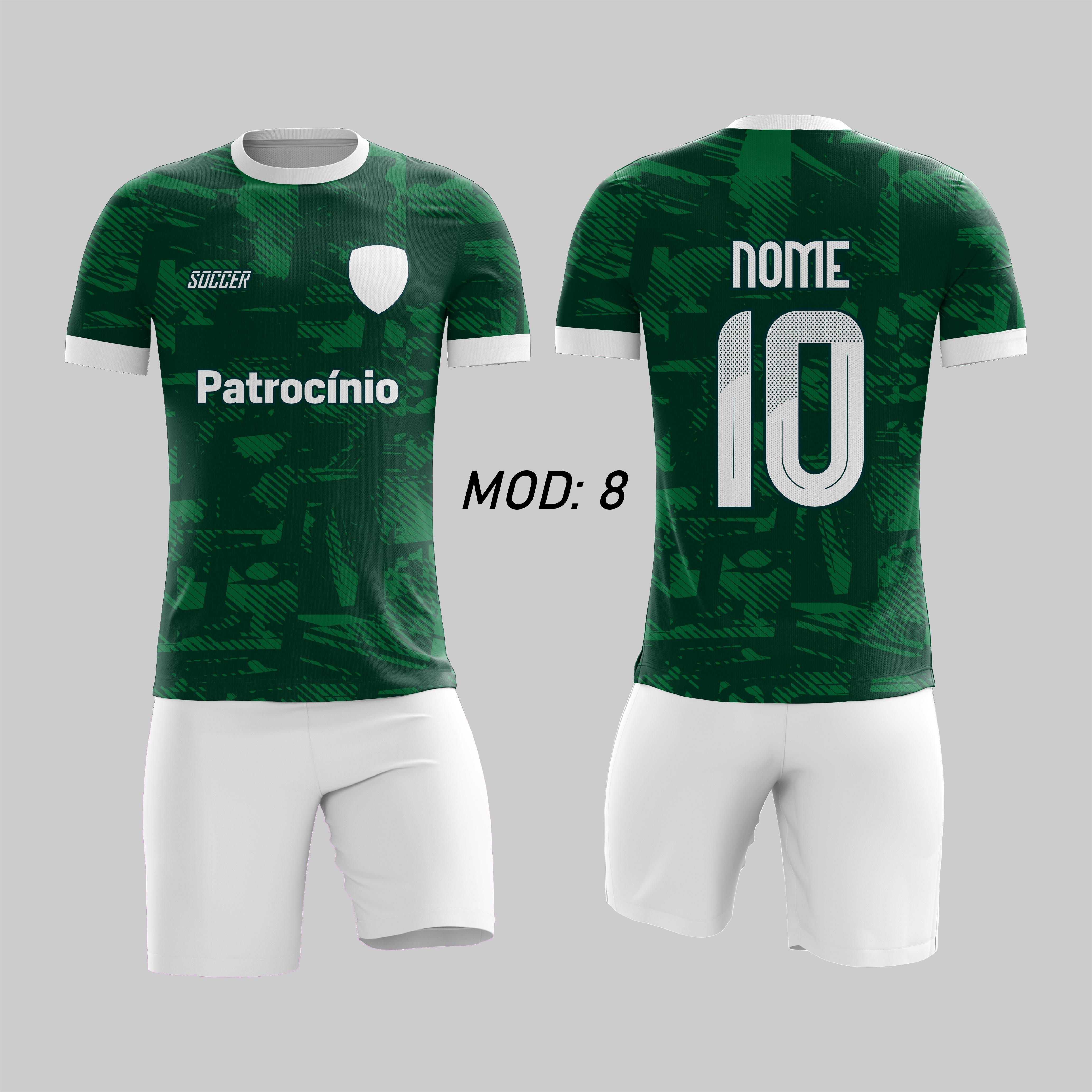 18 Uniformes De Futebol 100% Personalizados 