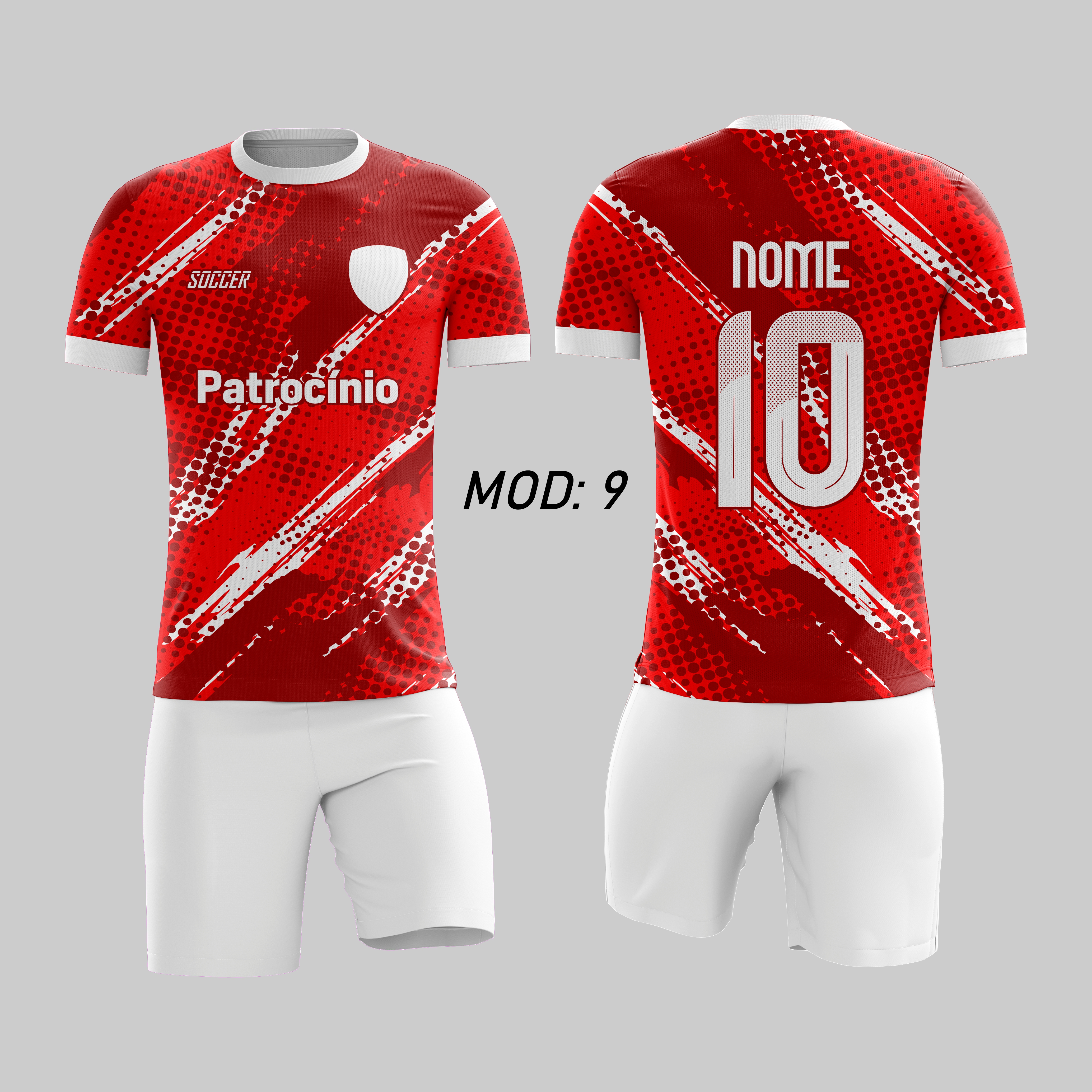 18 Uniformes De Futebol 100% Personalizados 
