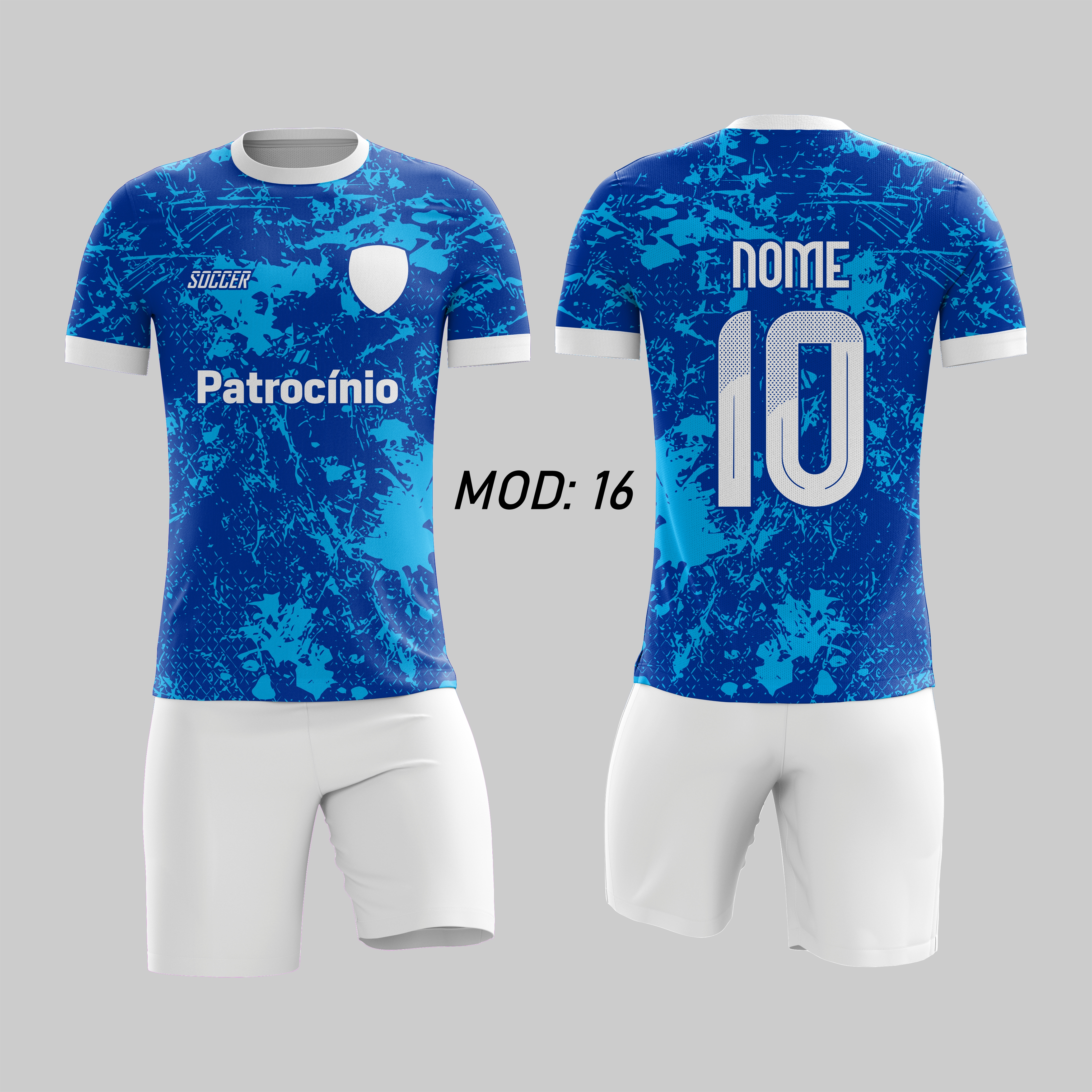 12 Uniformes De Futebol 100% Personalizados 