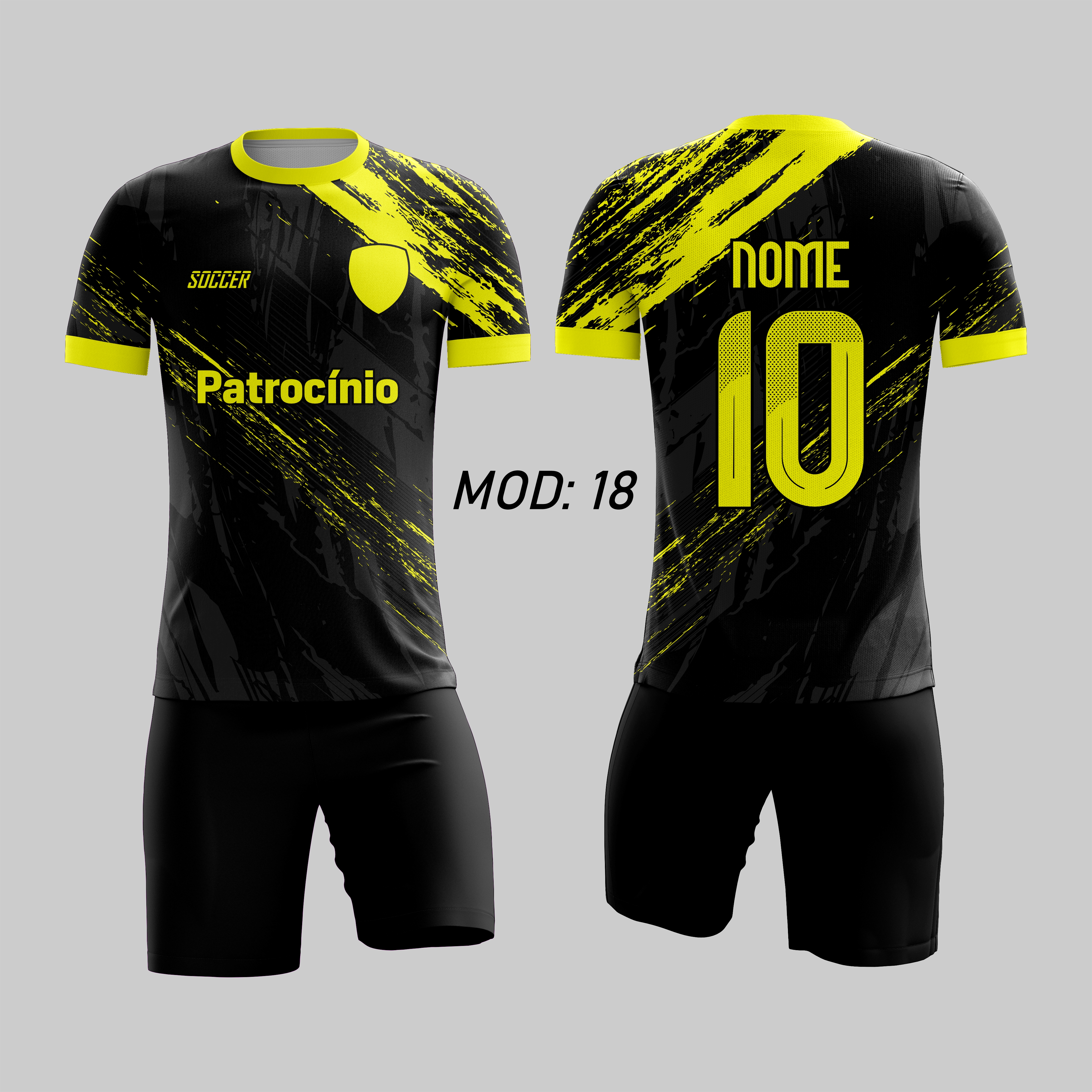 12 Uniformes De Futebol 100% Personalizados 