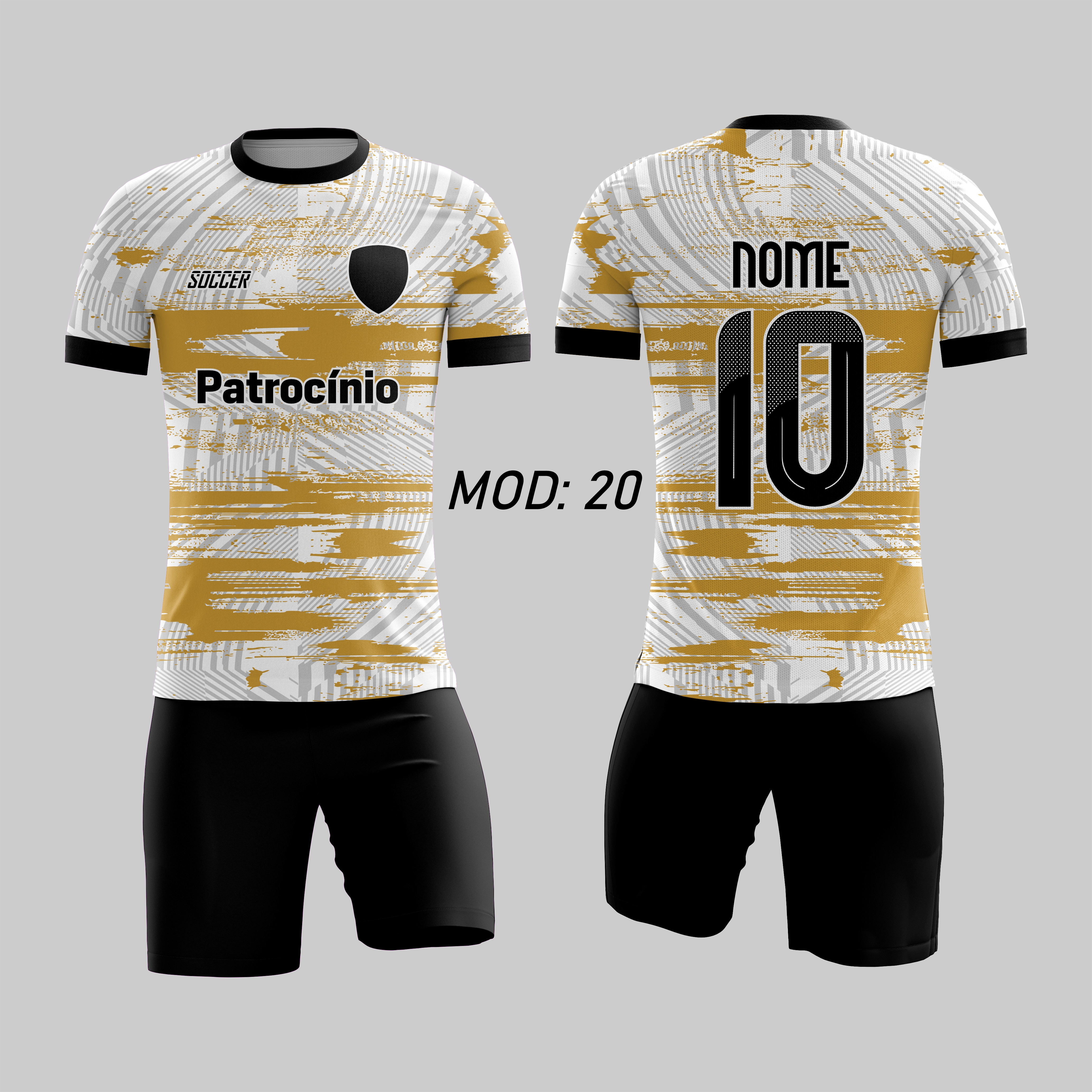 12 Uniformes De Futebol 100% Personalizados 