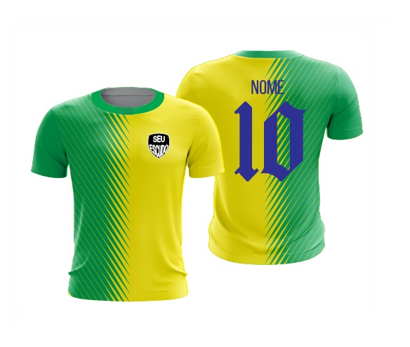 Camiseta Esportiva 100% Personalizada 