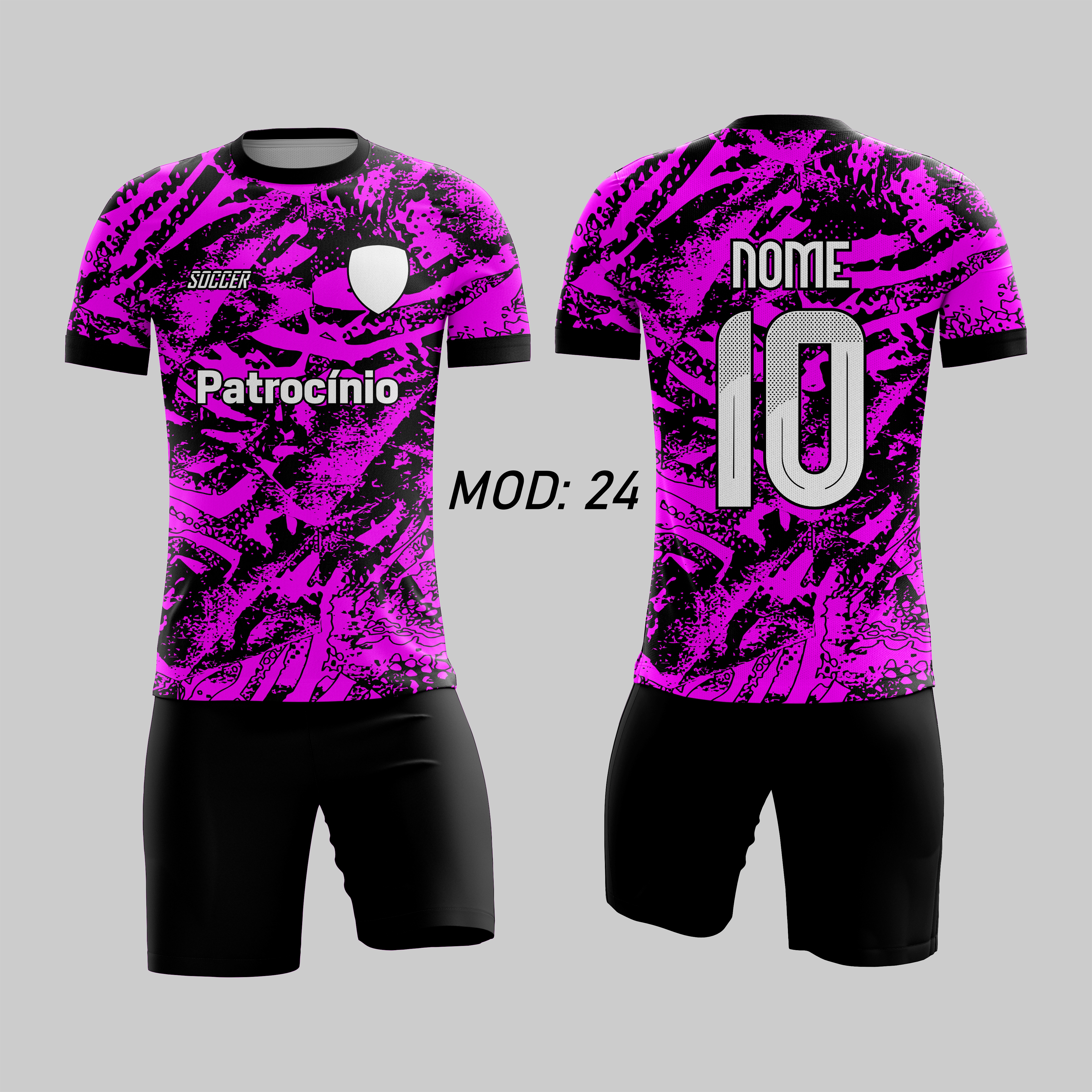18 Uniformes De Futebol 100% Personalizados 