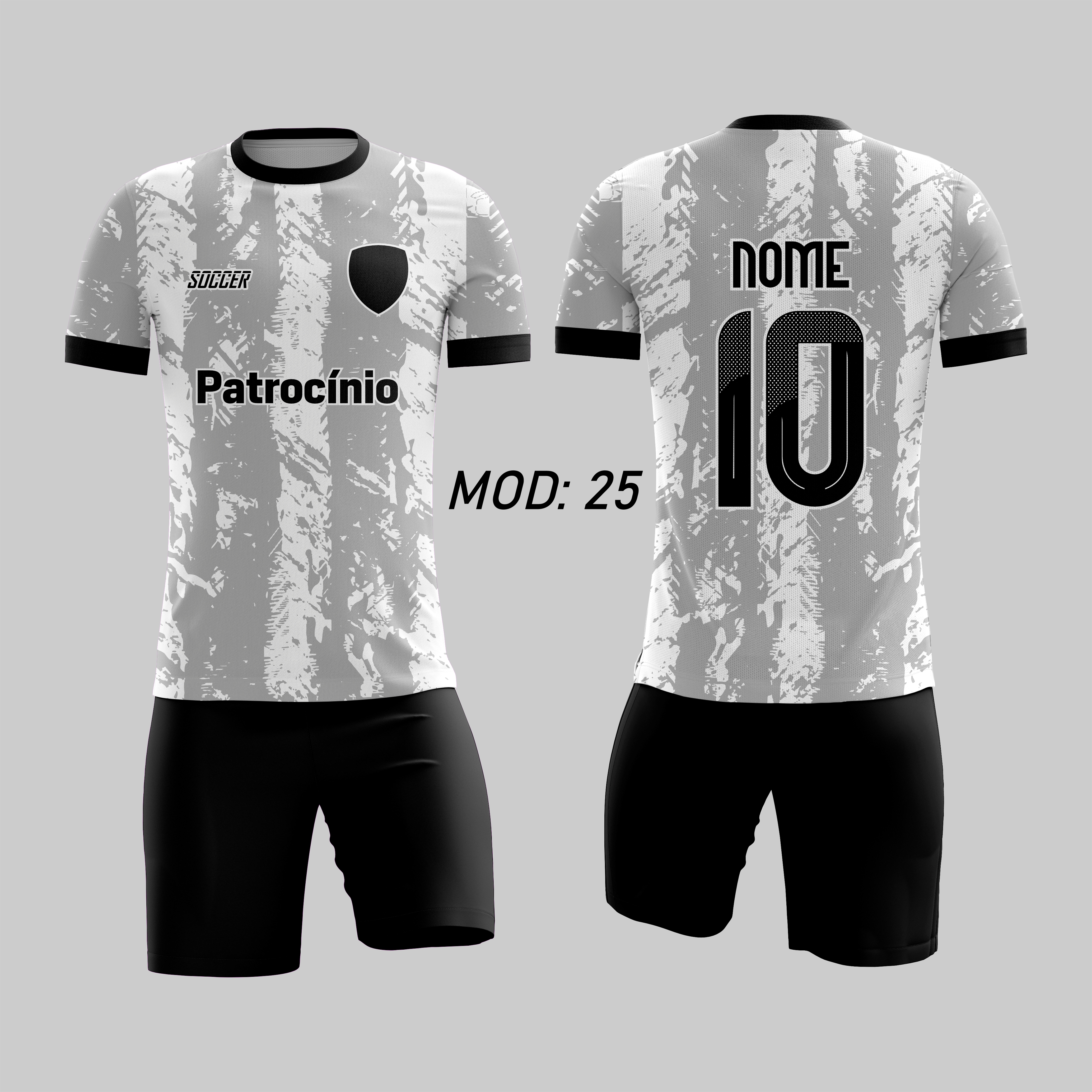 18 Uniformes De Futebol 100% Personalizados 