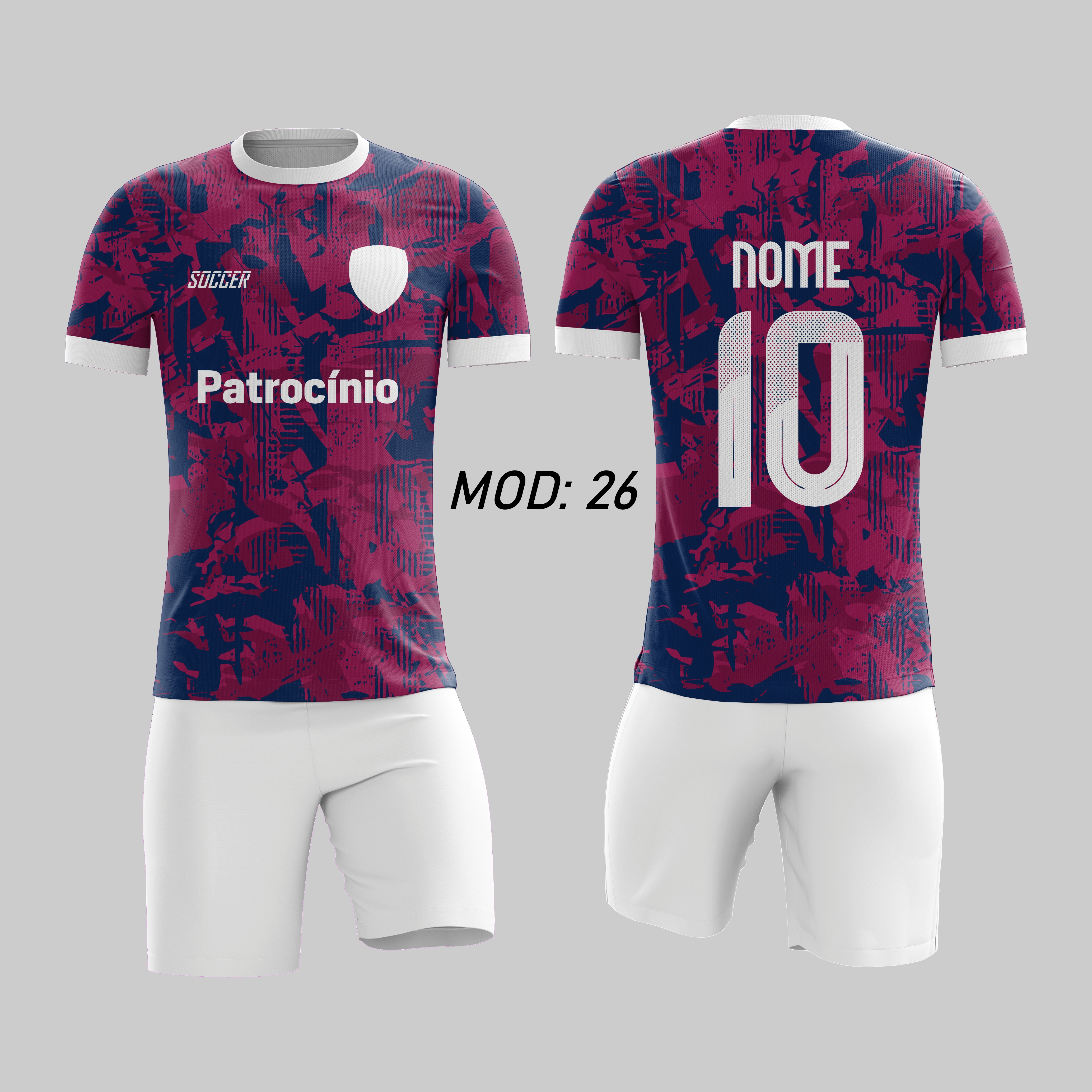 18 Uniformes De Futebol 100% Personalizados 