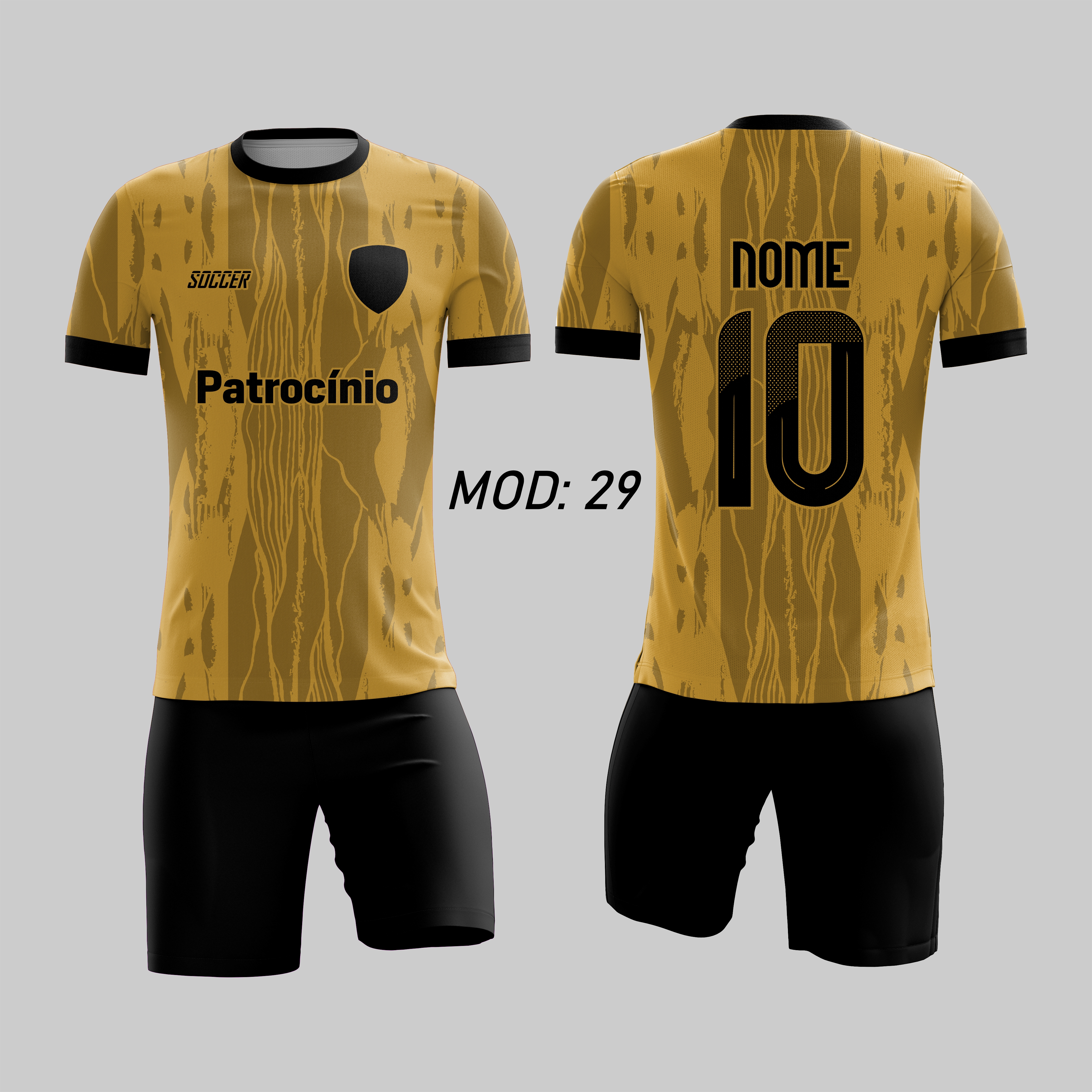18 Uniformes De Futebol 100% Personalizados 