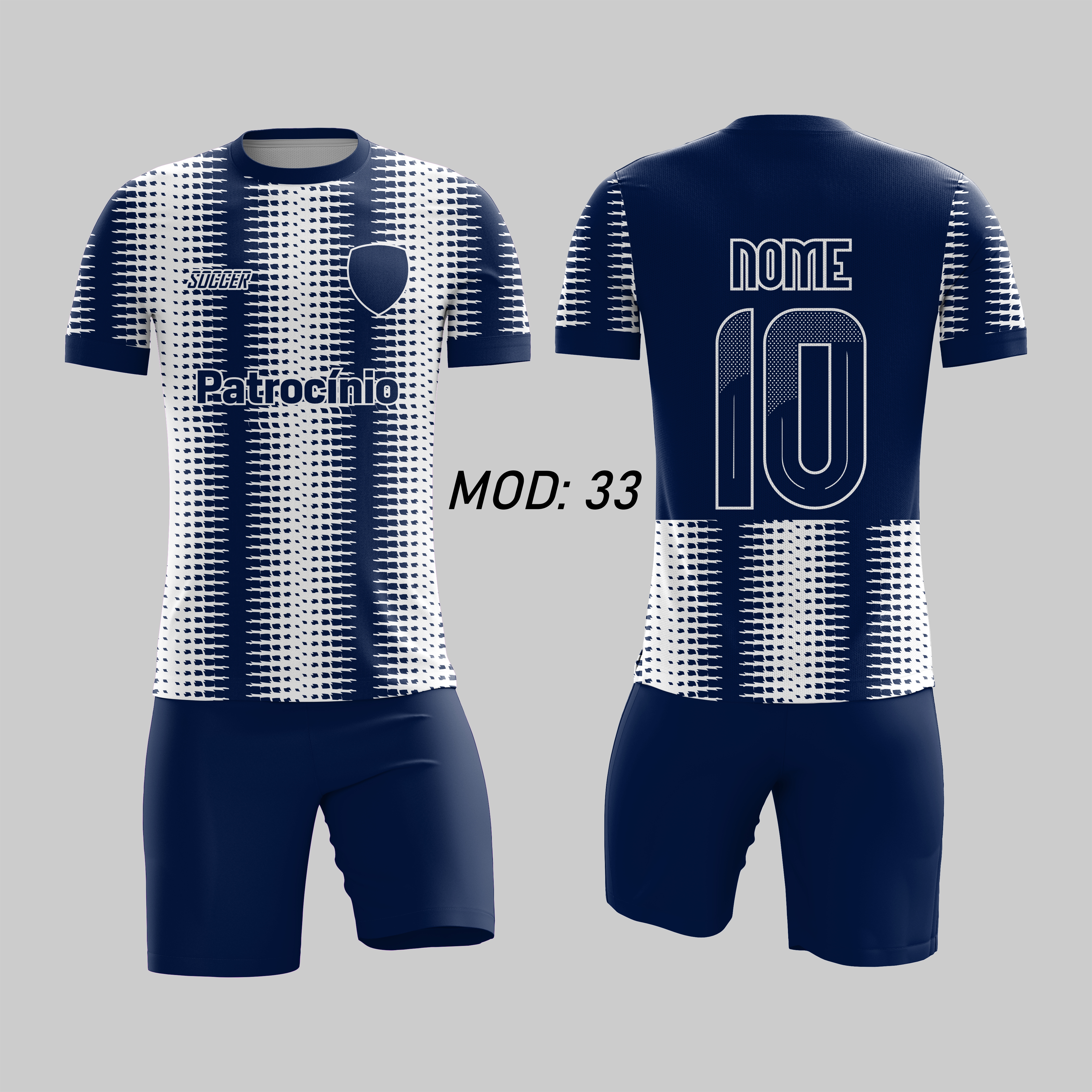 18 Uniformes De Futebol 100% Personalizados 