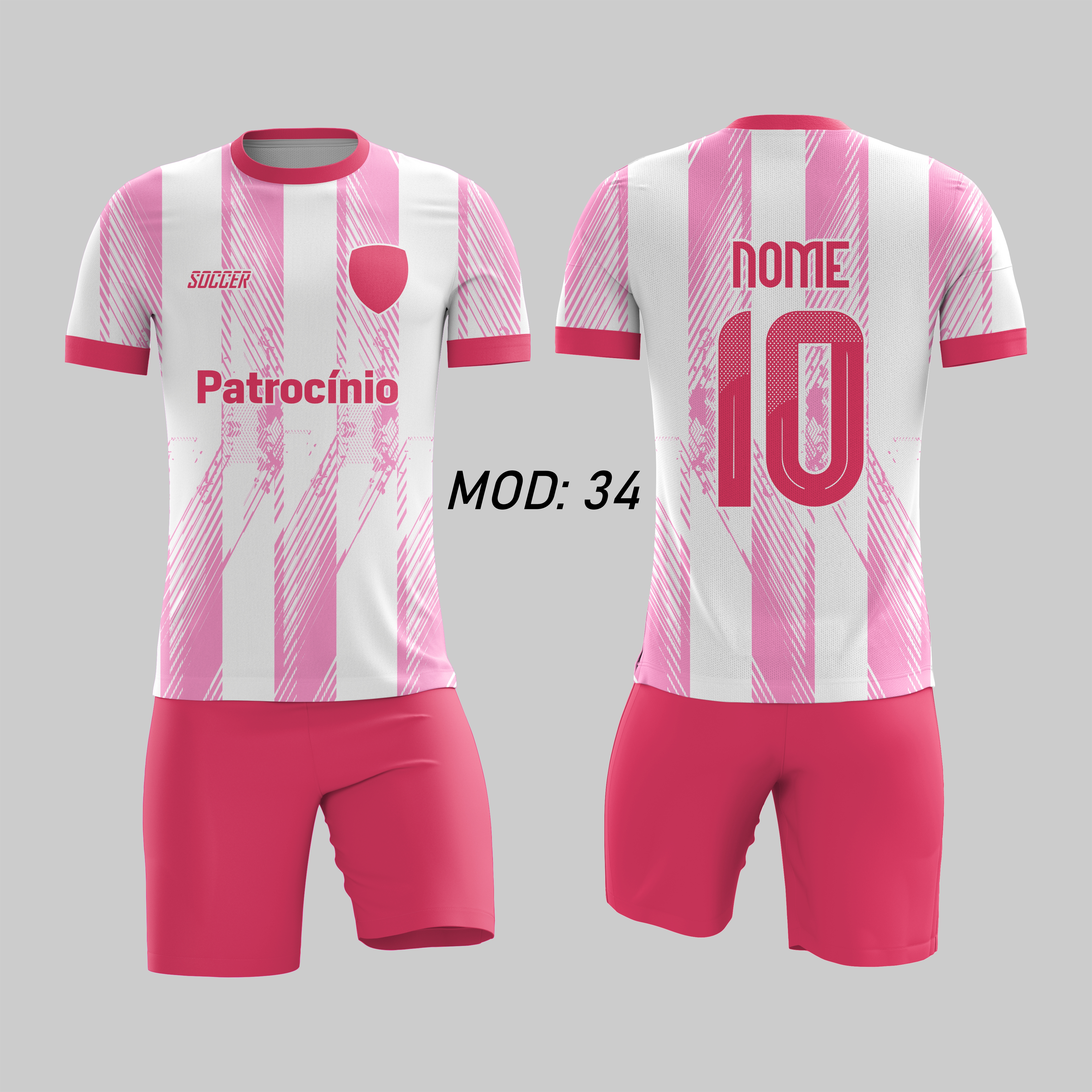 18 Uniformes De Futebol 100% Personalizados 