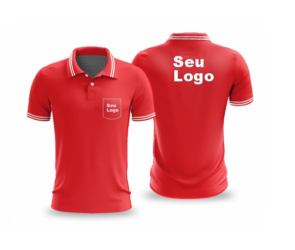 Camisa Polo Dry Fit 100% Personalizada