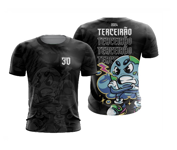 Camiseta Terceirão 100% Personalizada 