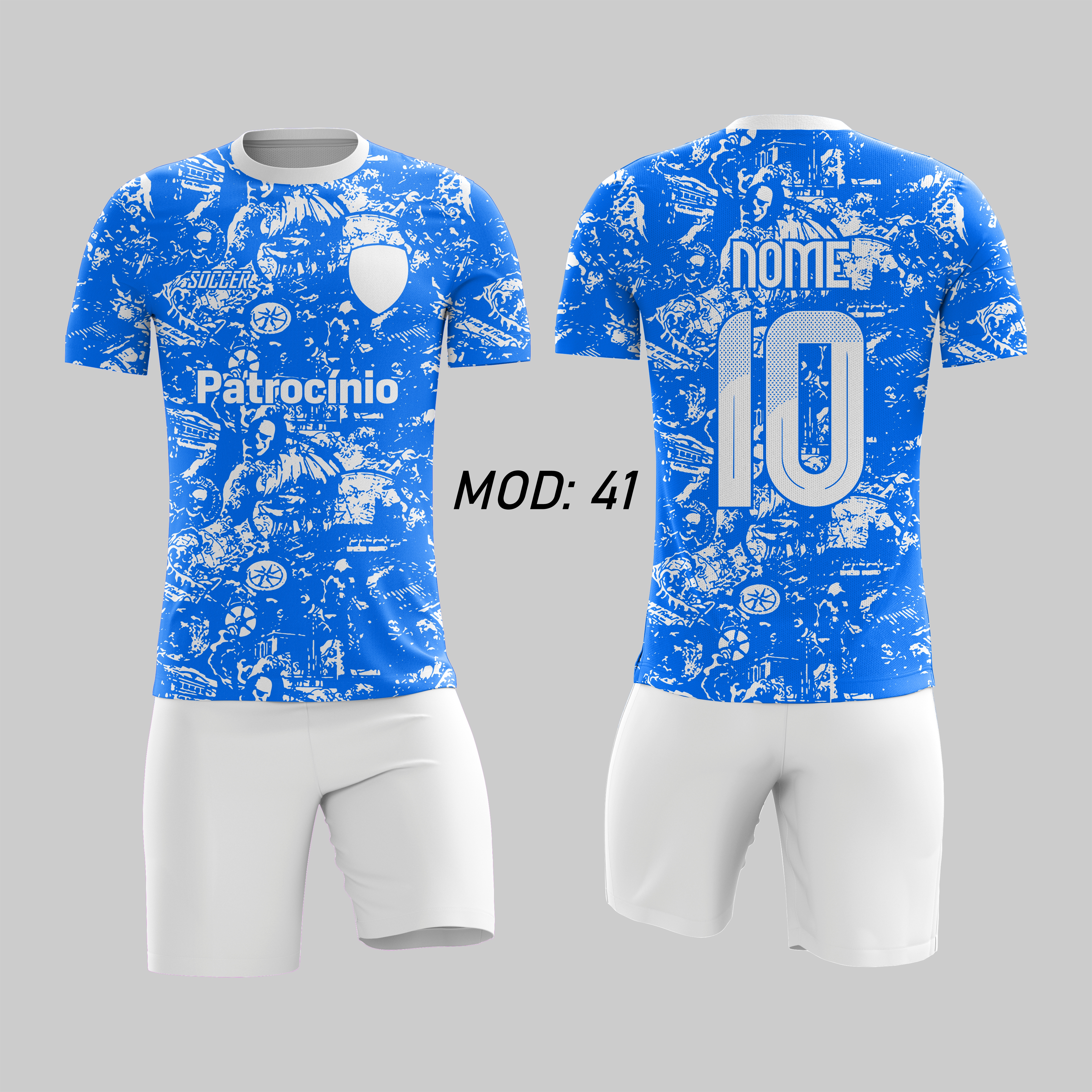 18 Uniformes De Futebol 100% Personalizados 