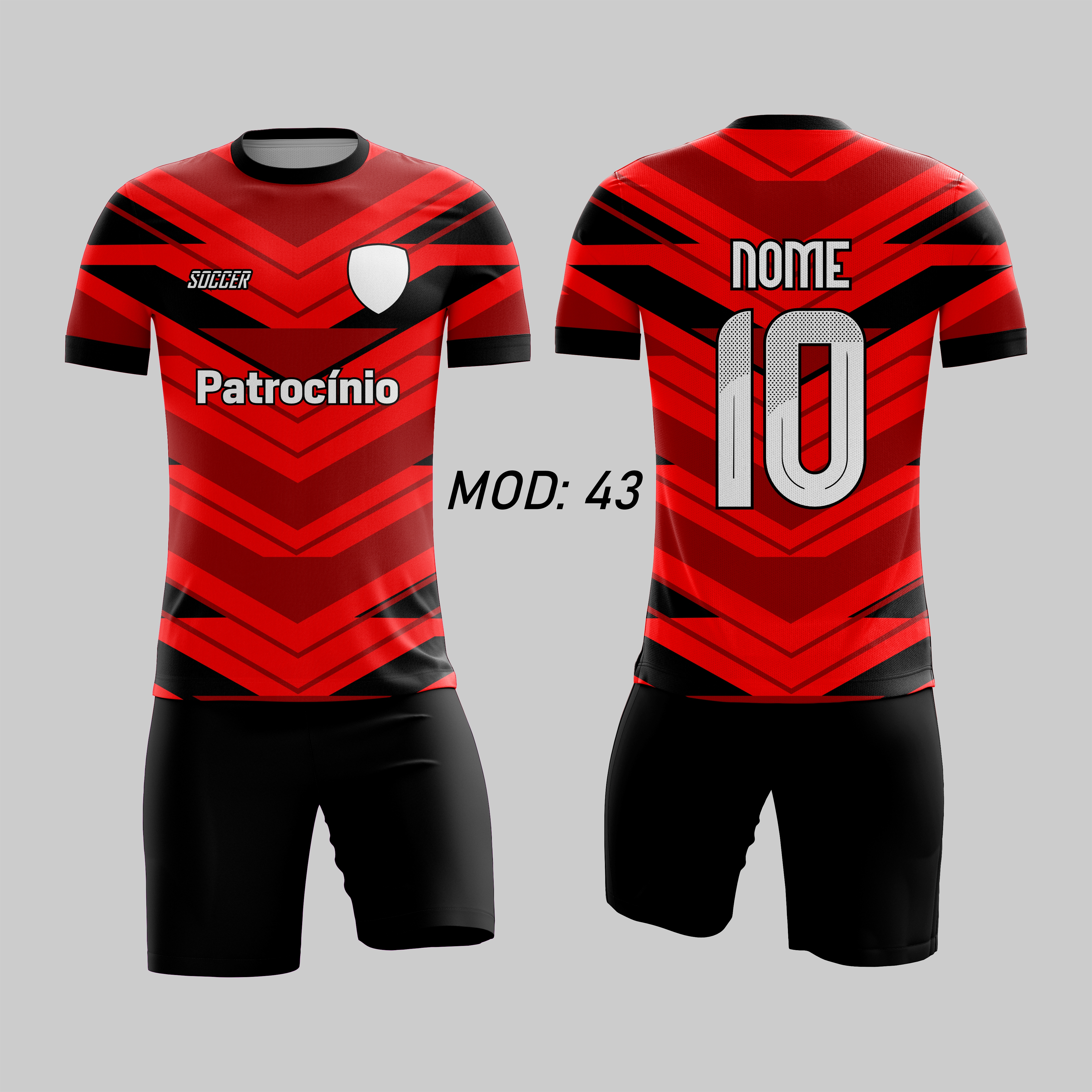 18 Uniformes De Futebol 100% Personalizados 