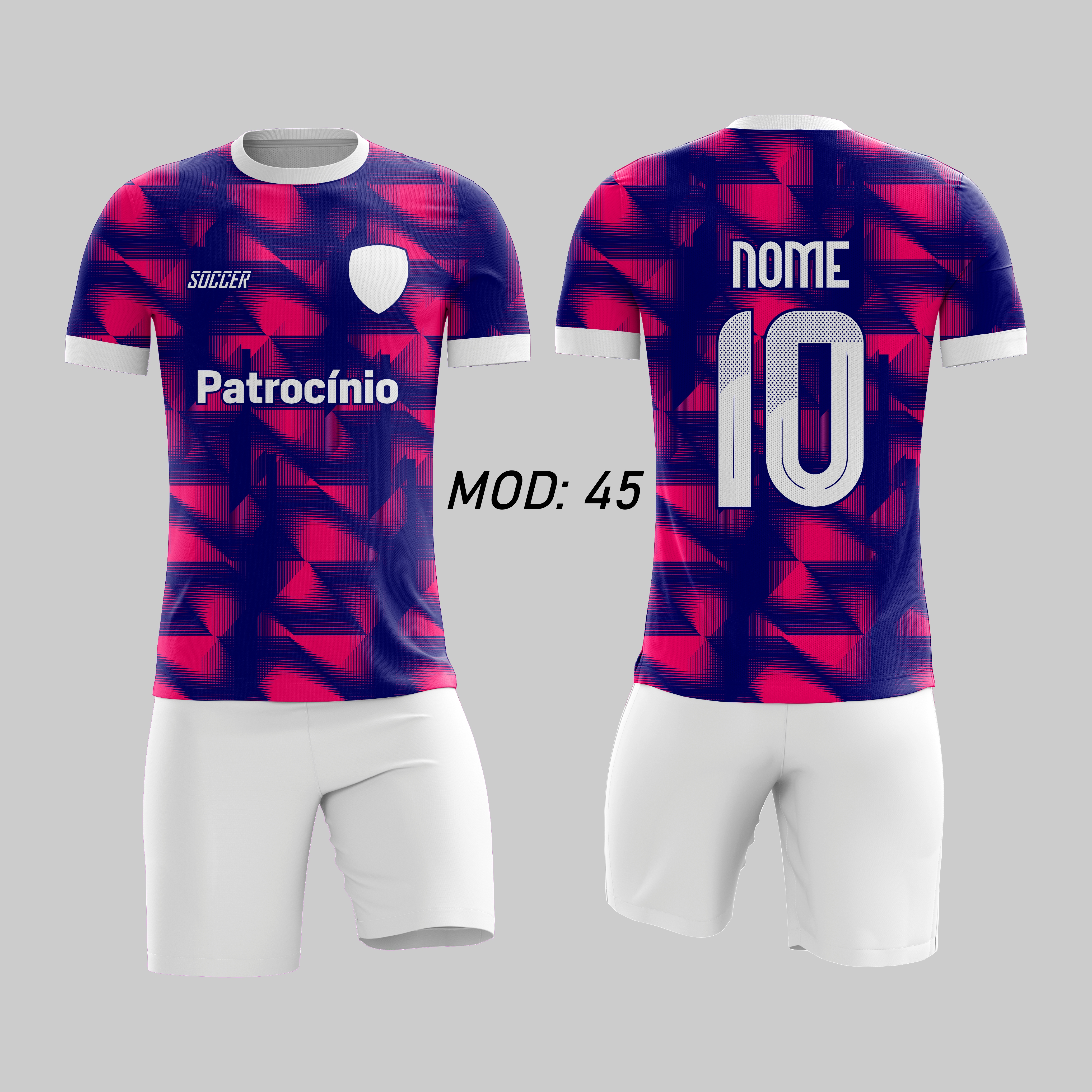 18 Uniformes De Futebol 100% Personalizados 