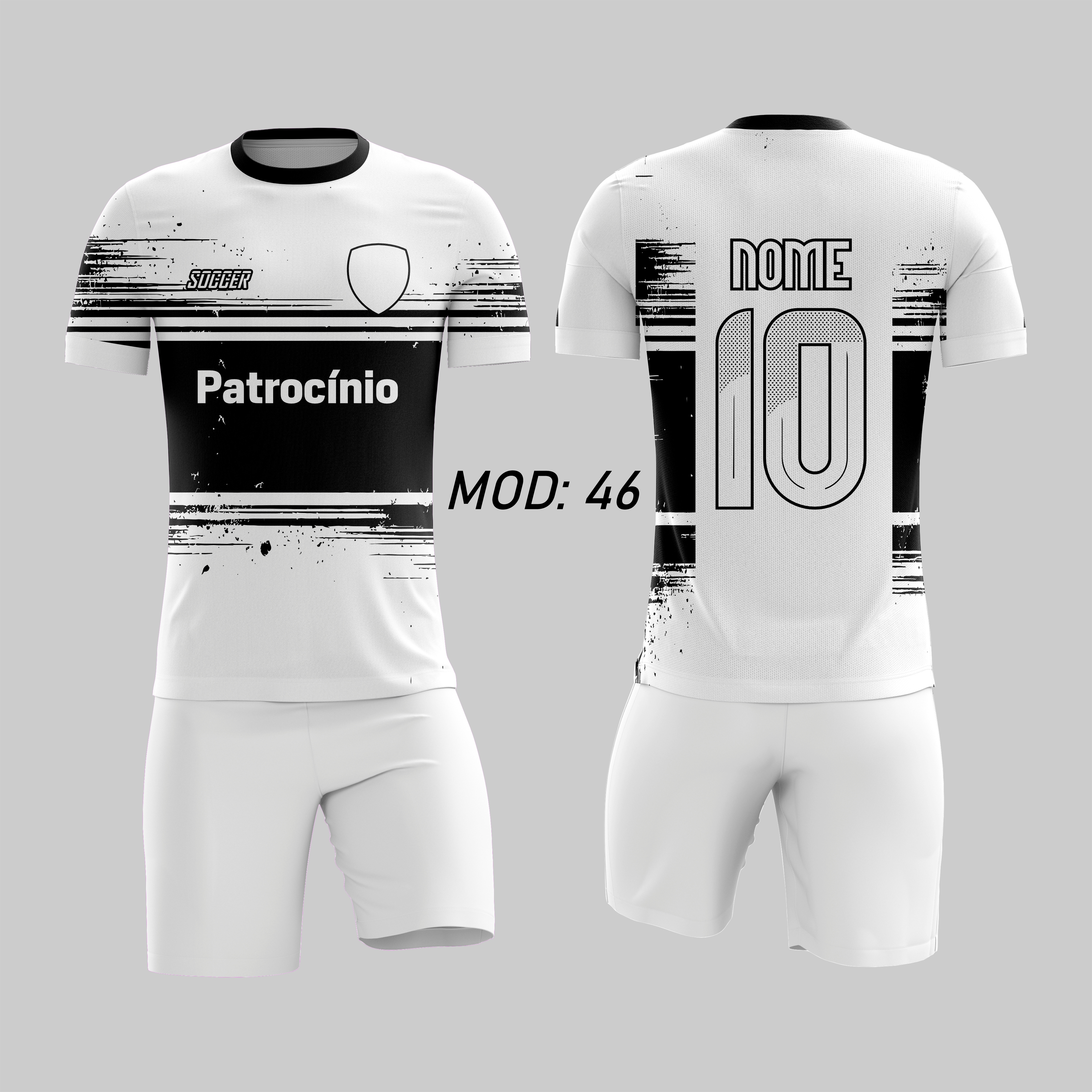 18 Uniformes De Futebol 100% Personalizados 
