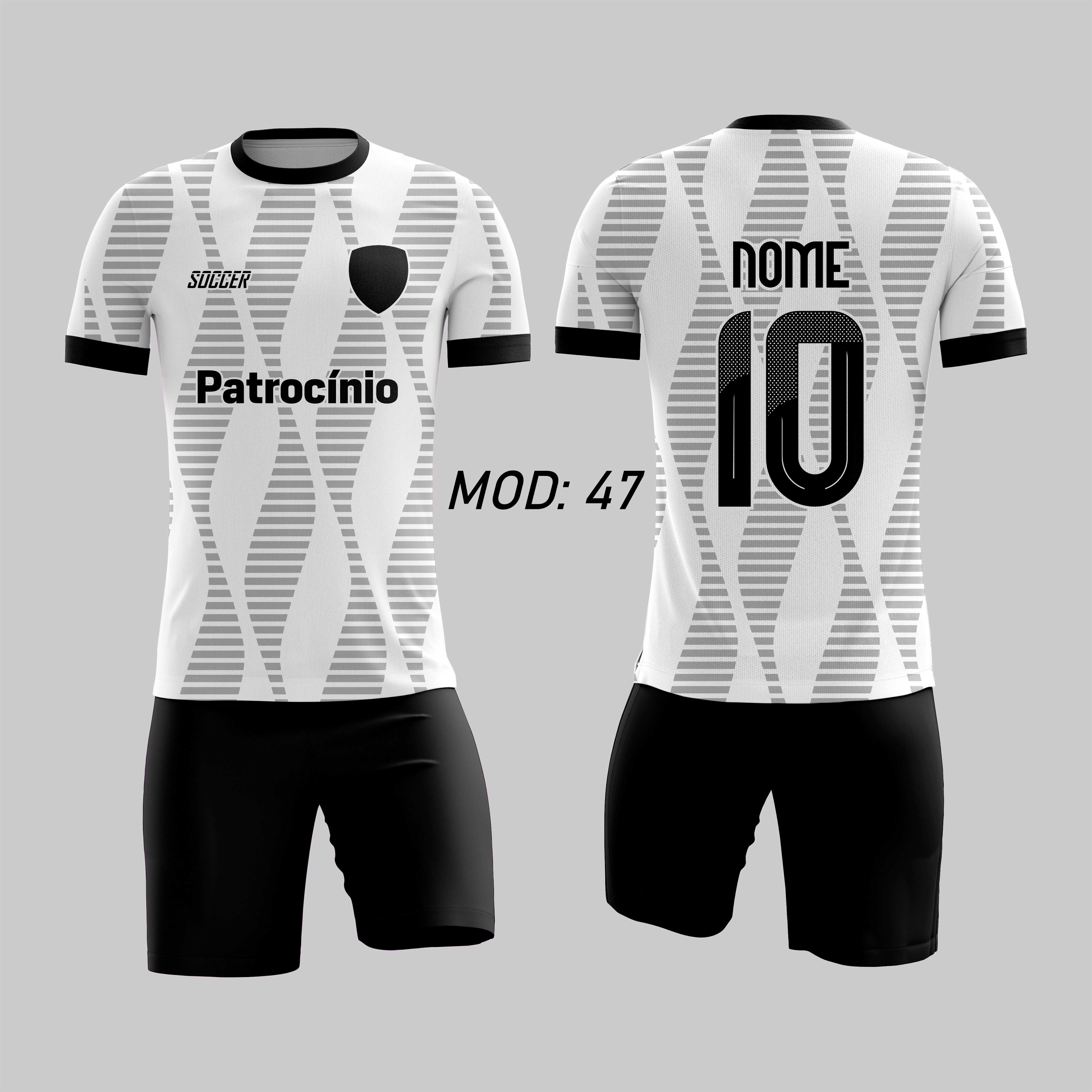 18 Uniformes De Futebol 100% Personalizados 