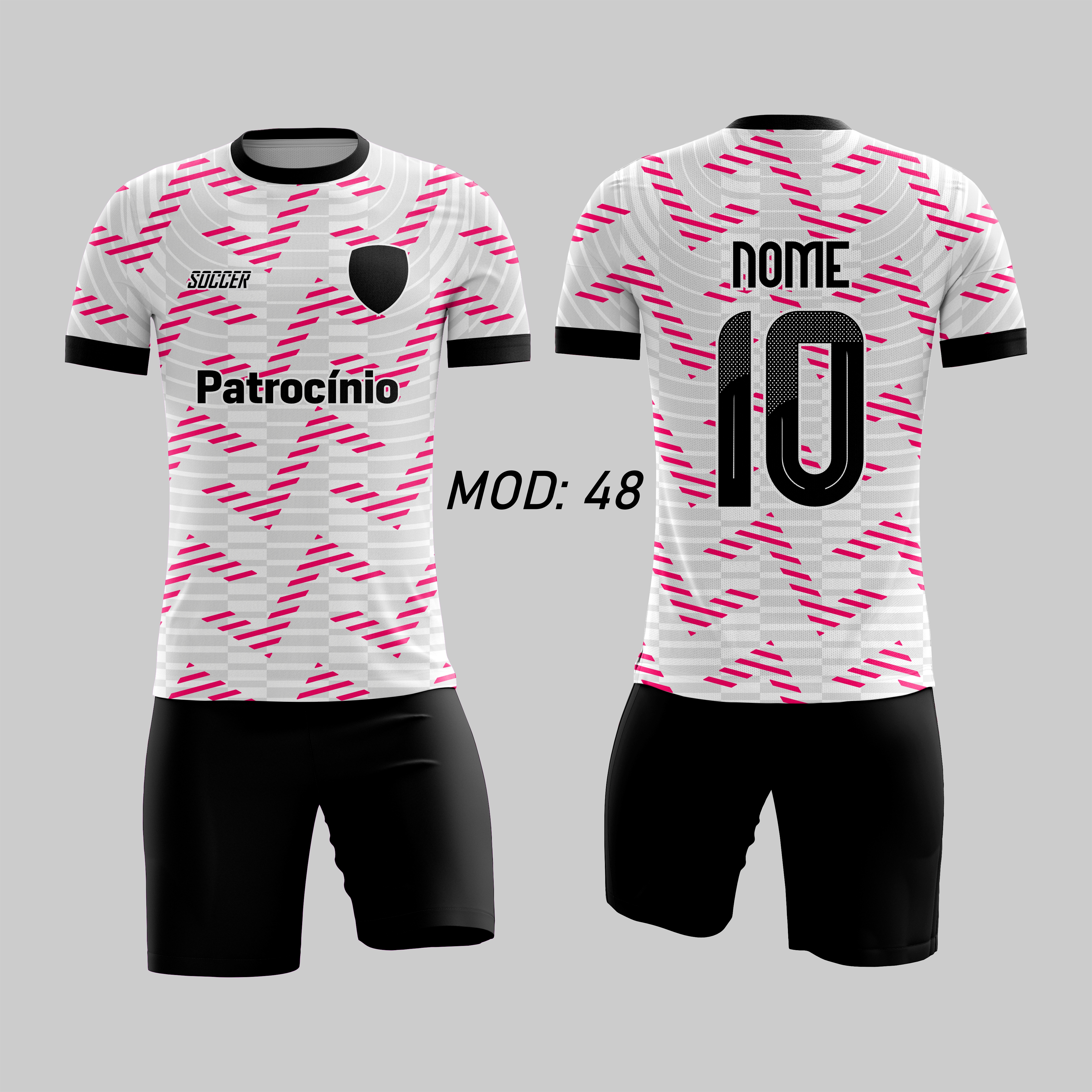 18 Uniformes De Futebol 100% Personalizados 