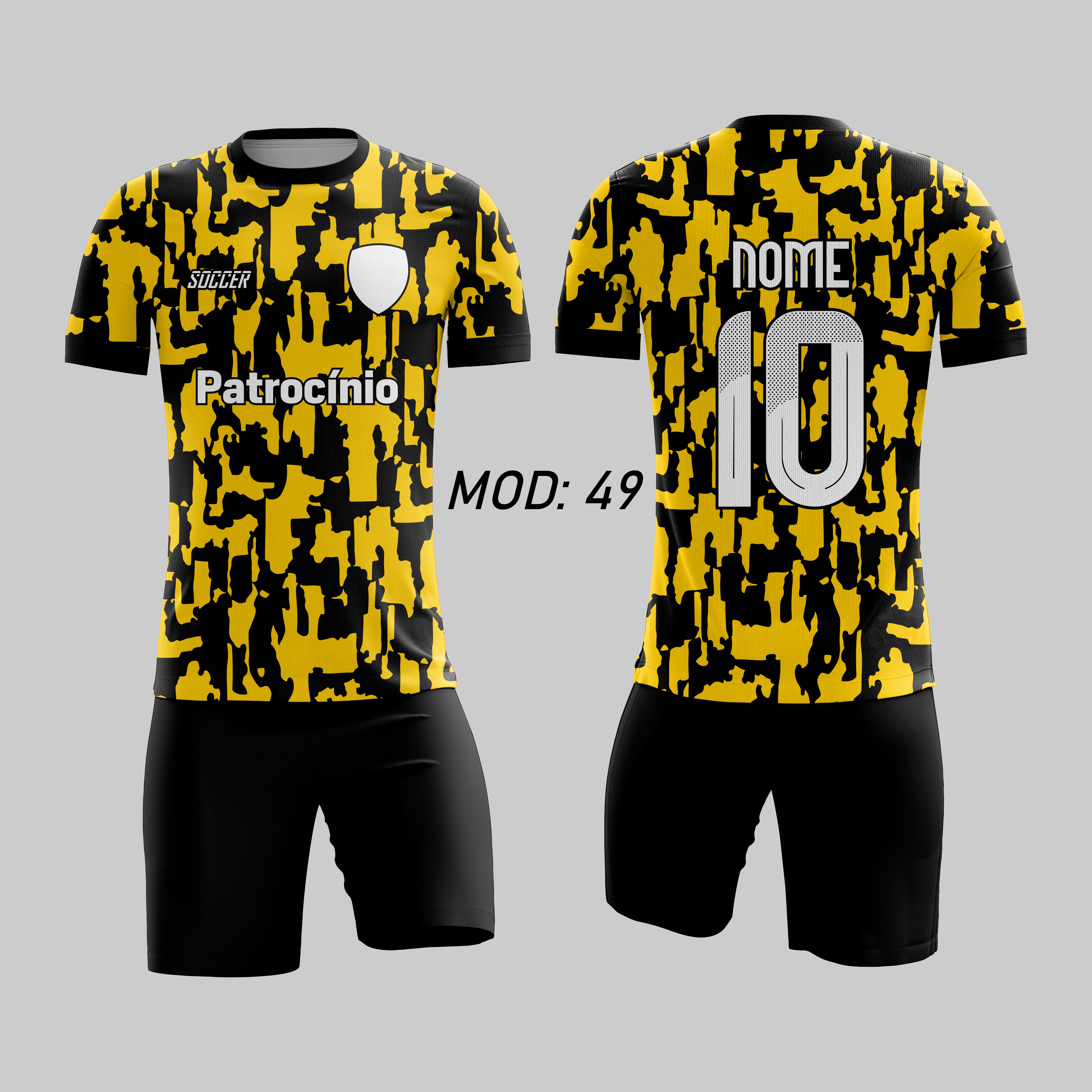 18 Uniformes De Futebol 100% Personalizados 