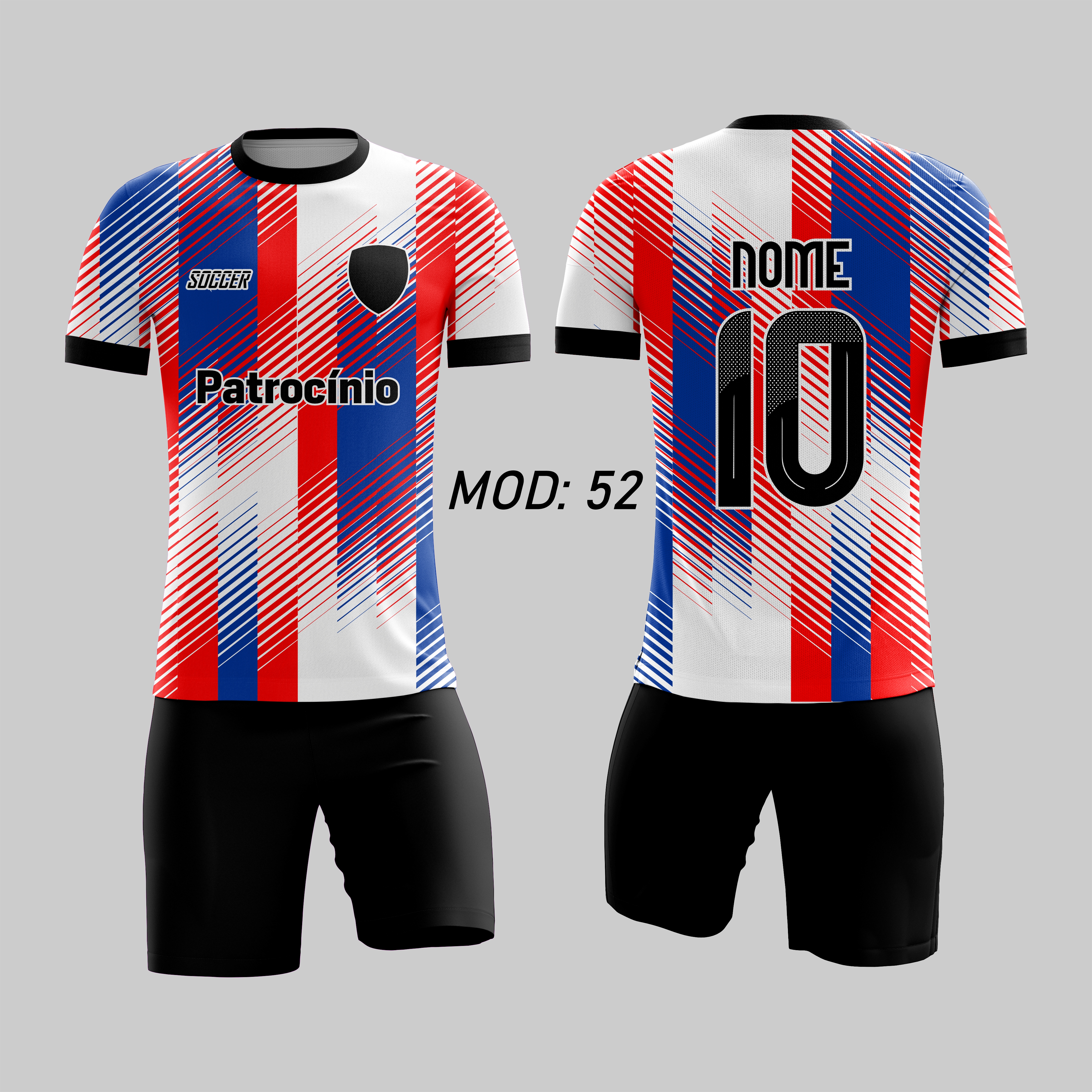 18 Uniformes De Futebol 100% Personalizados 