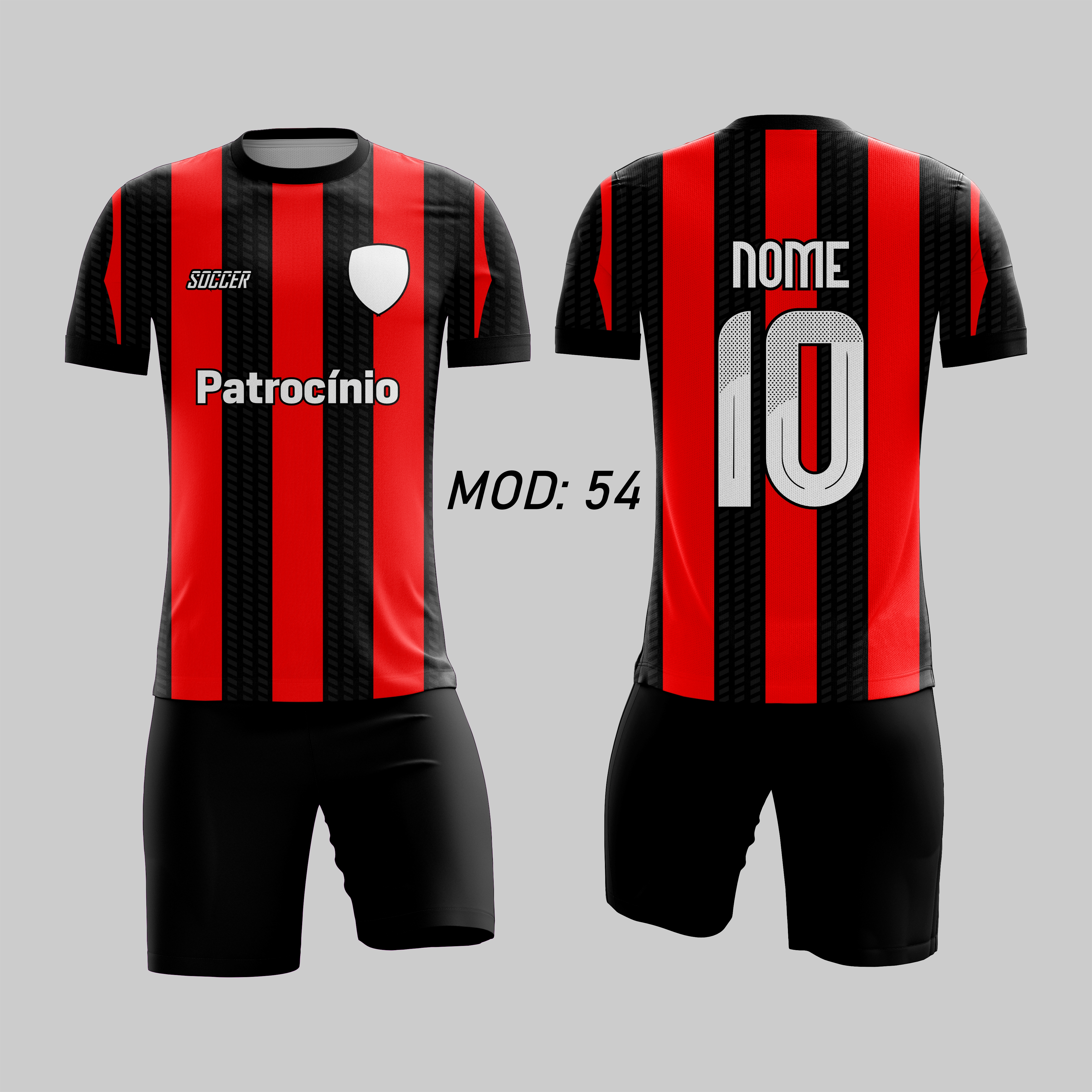 18 Uniformes De Futebol 100% Personalizados 