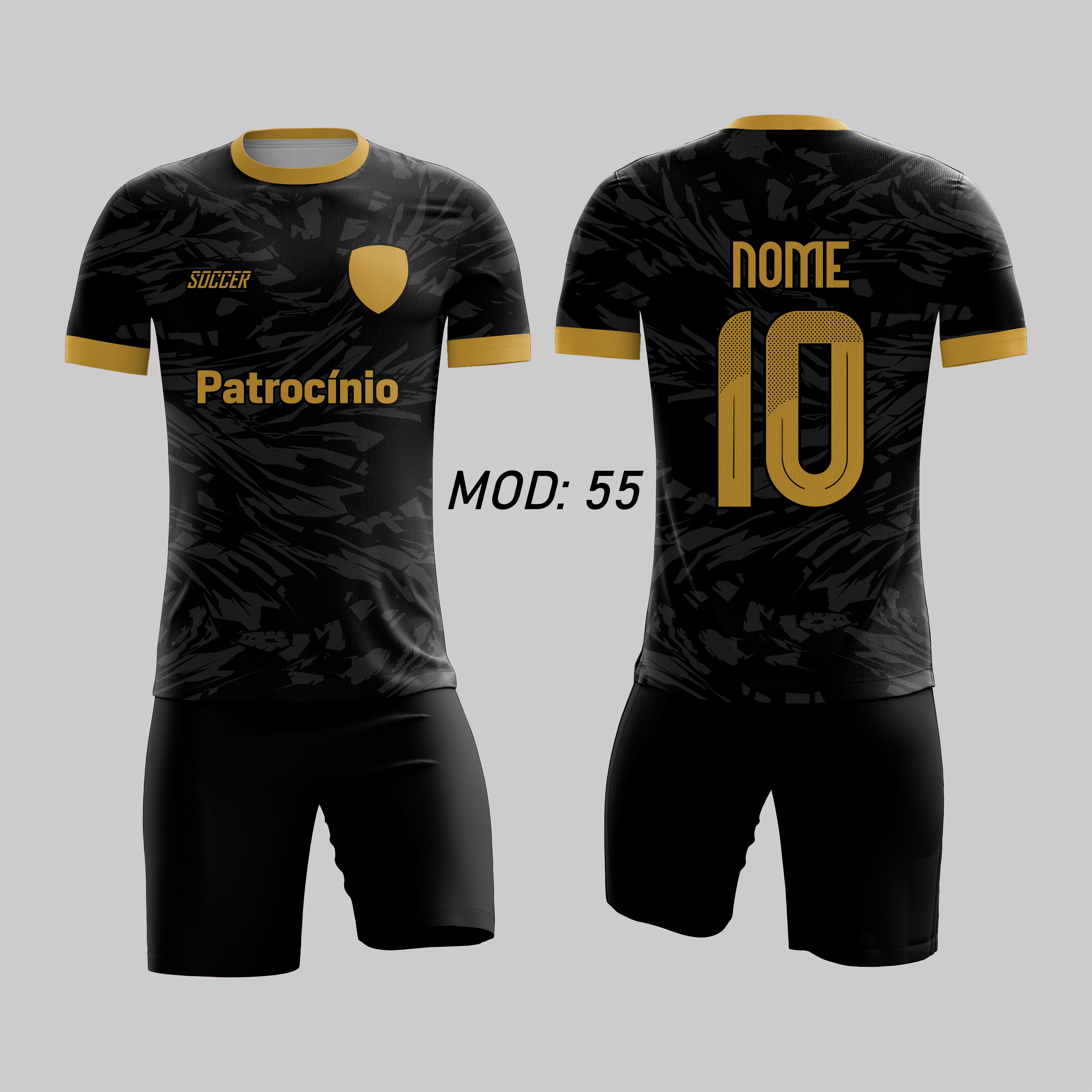 12 Uniformes De Futebol 100% Personalizados 
