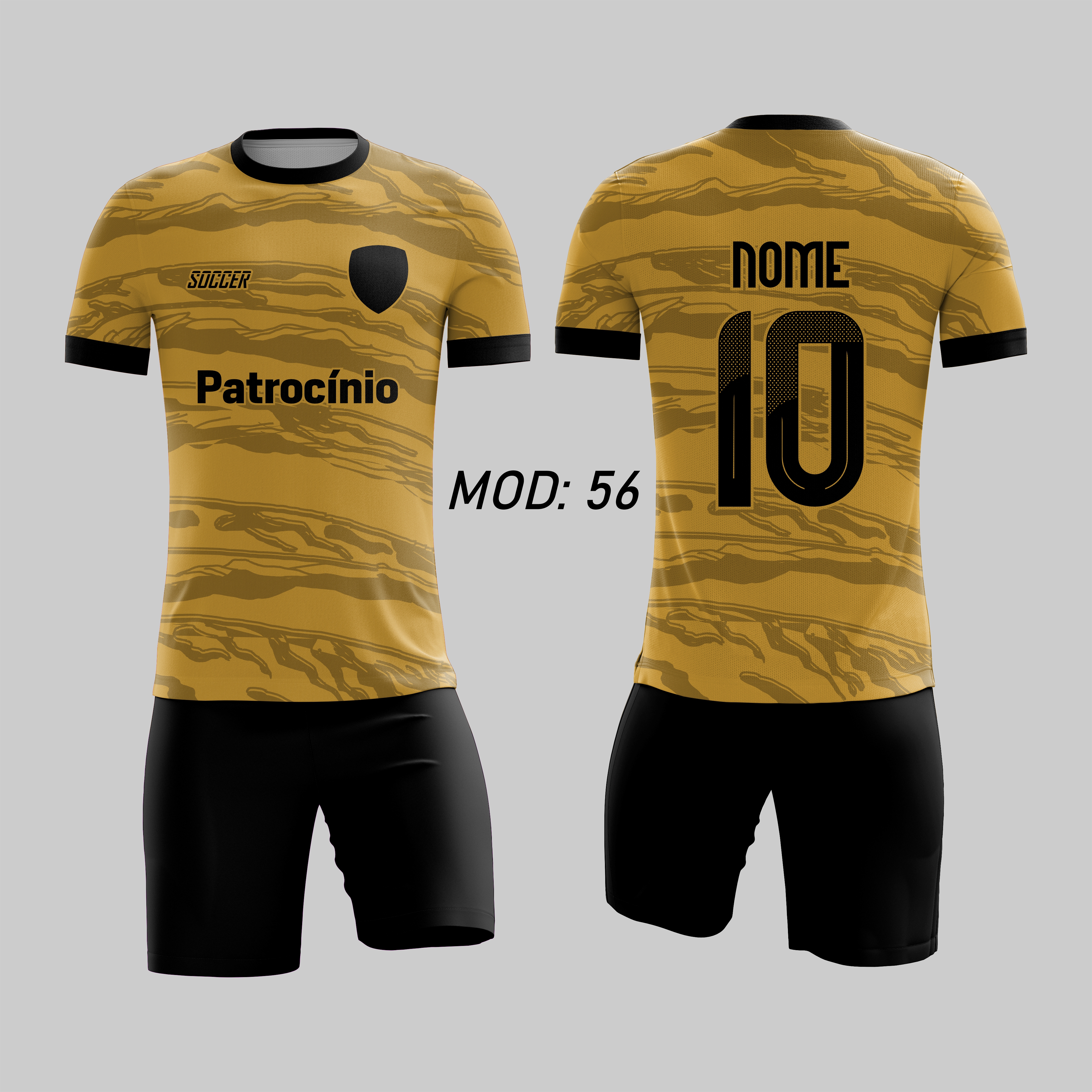 12 Uniformes De Futebol 100% Personalizados 