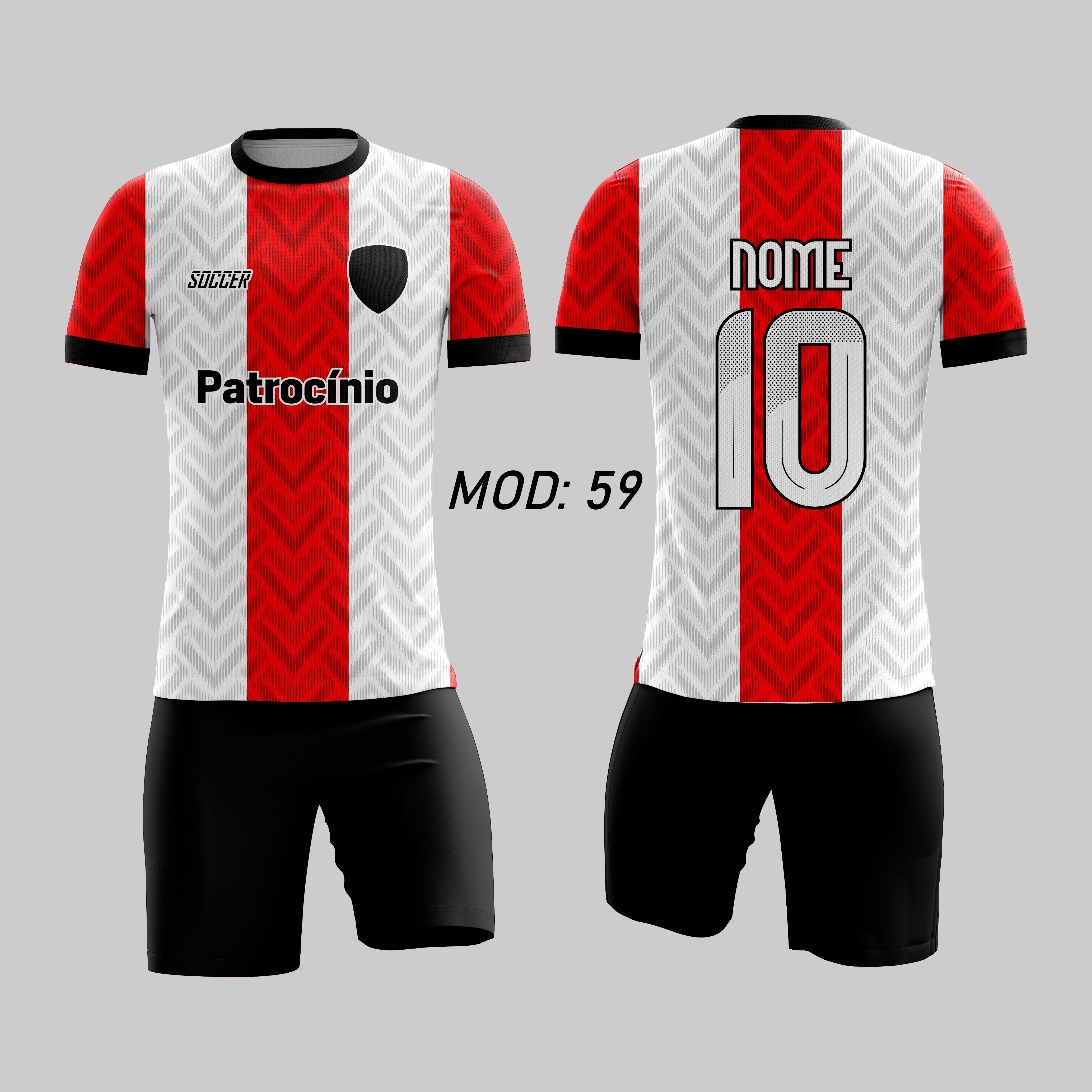 12 Uniformes De Futebol 100% Personalizados 