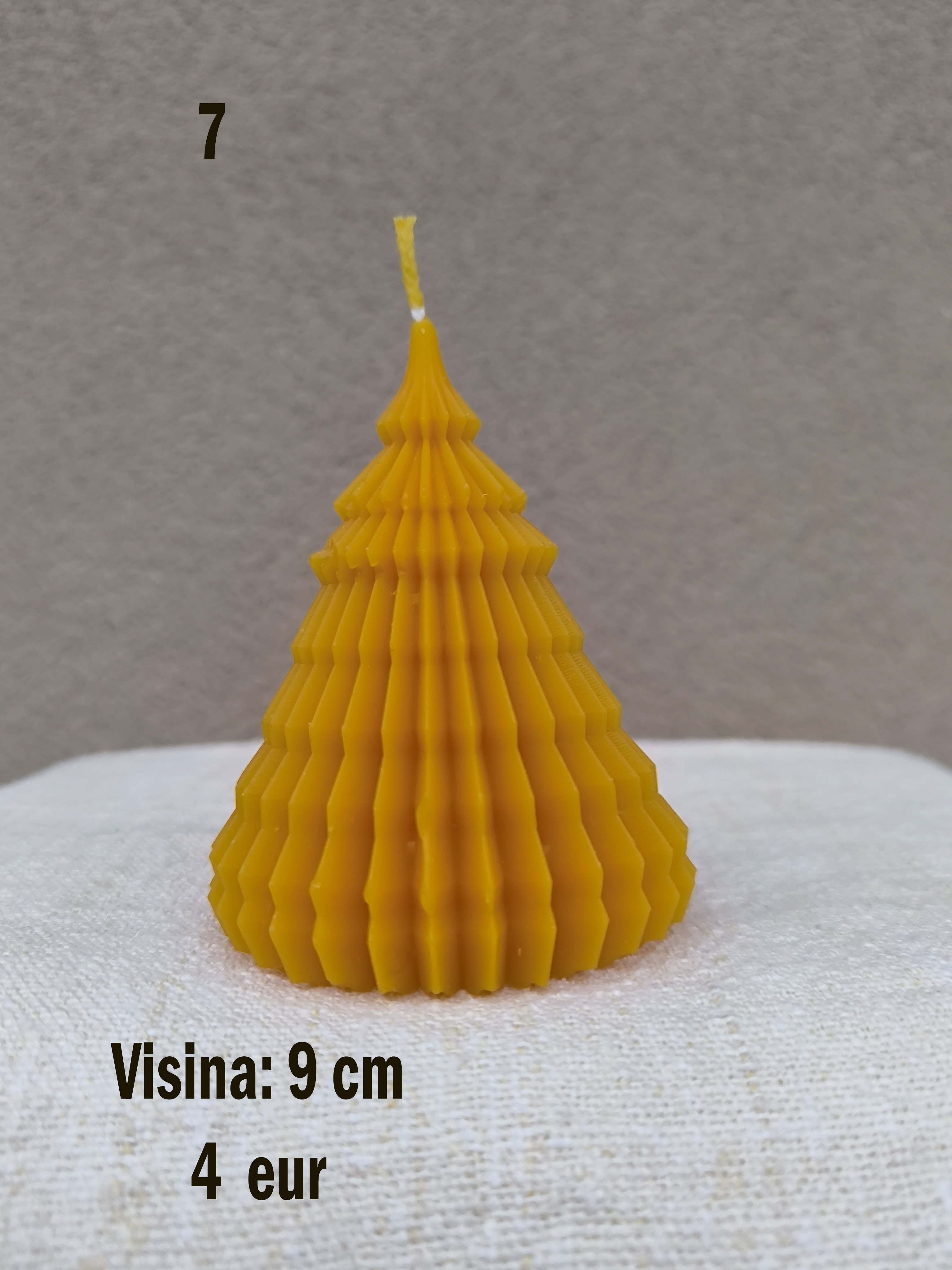 svijeća od voska br. 7
