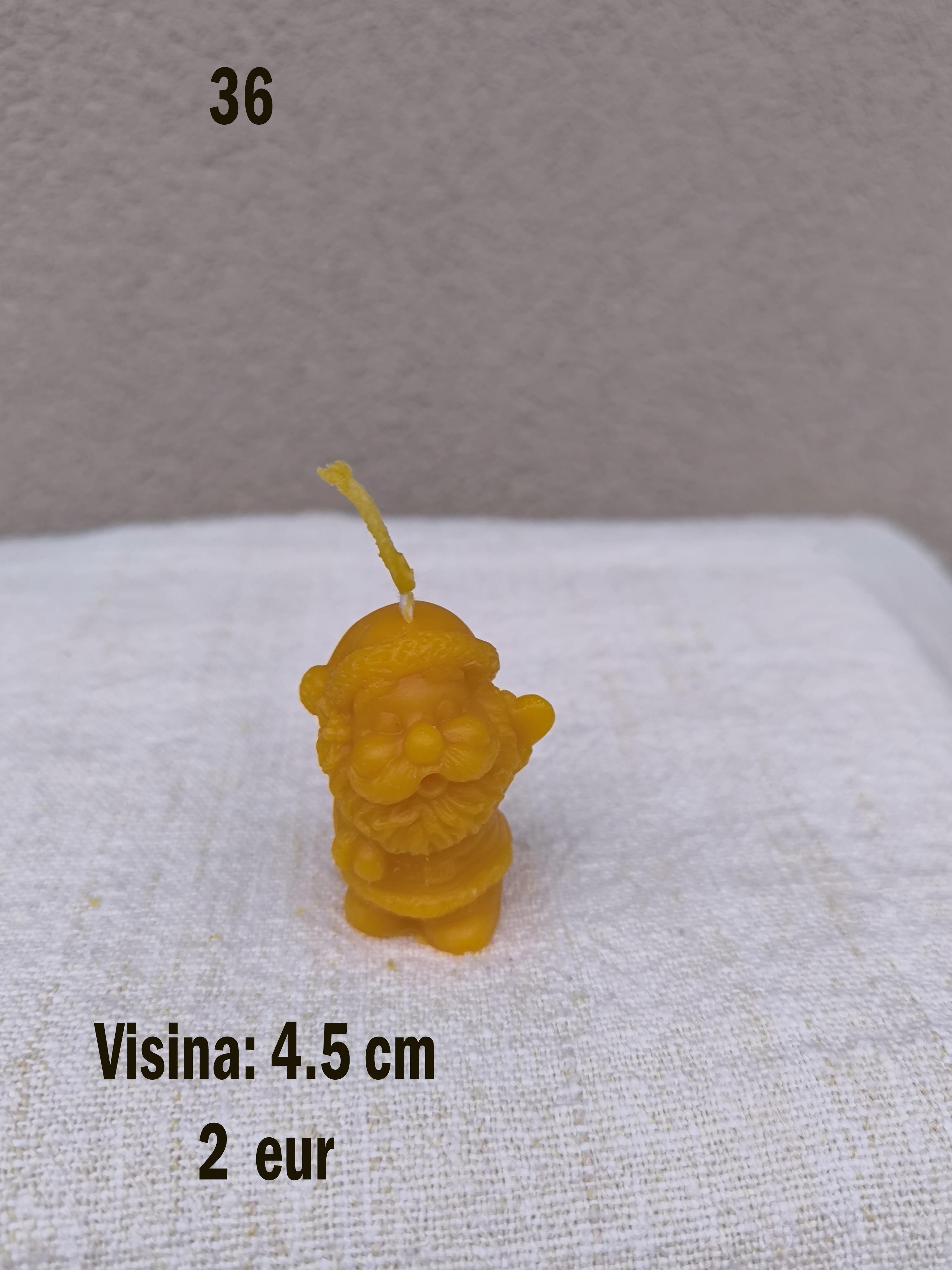 svijeća od voska br. 36