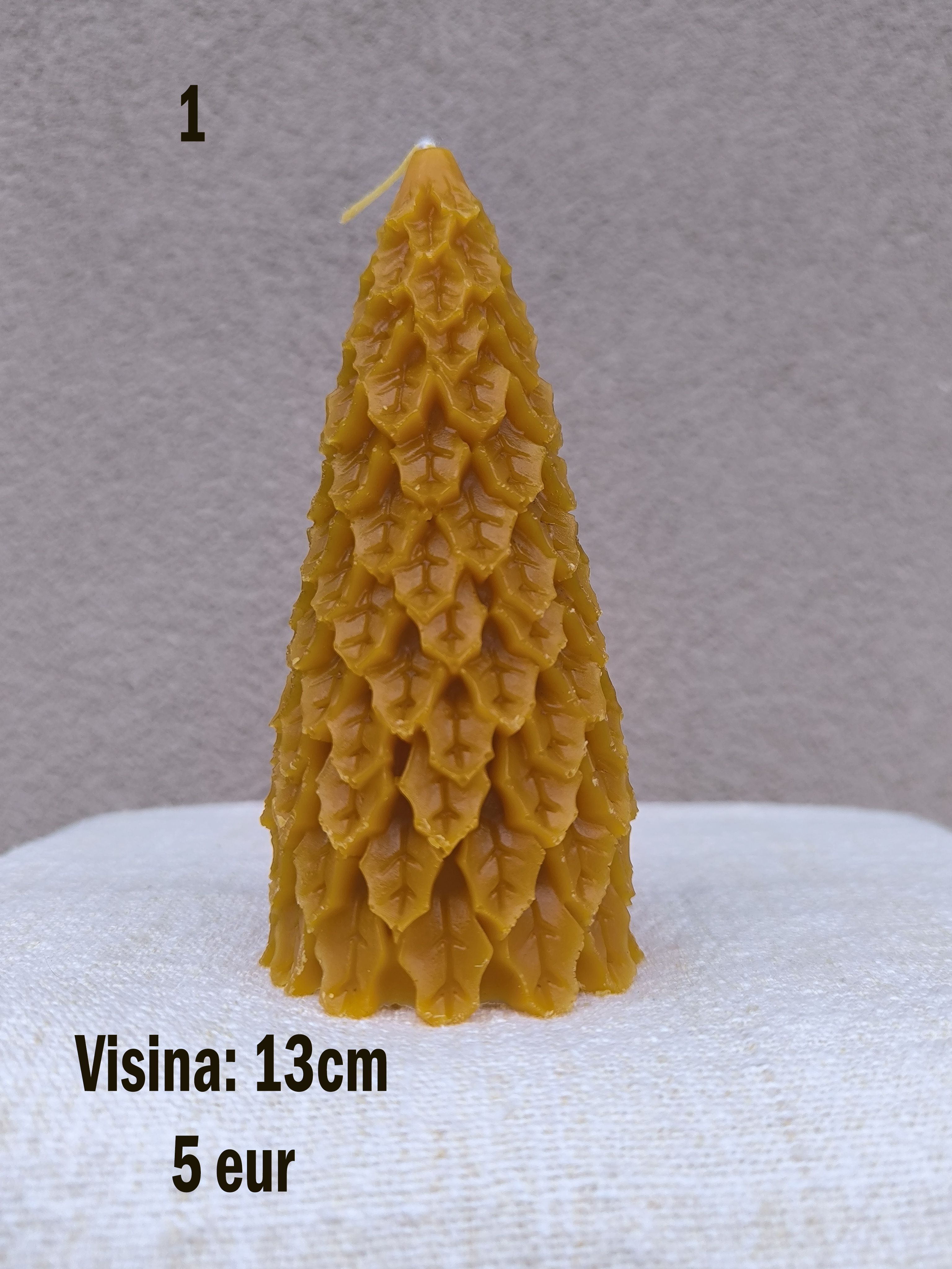 svijeća od voska br. 1