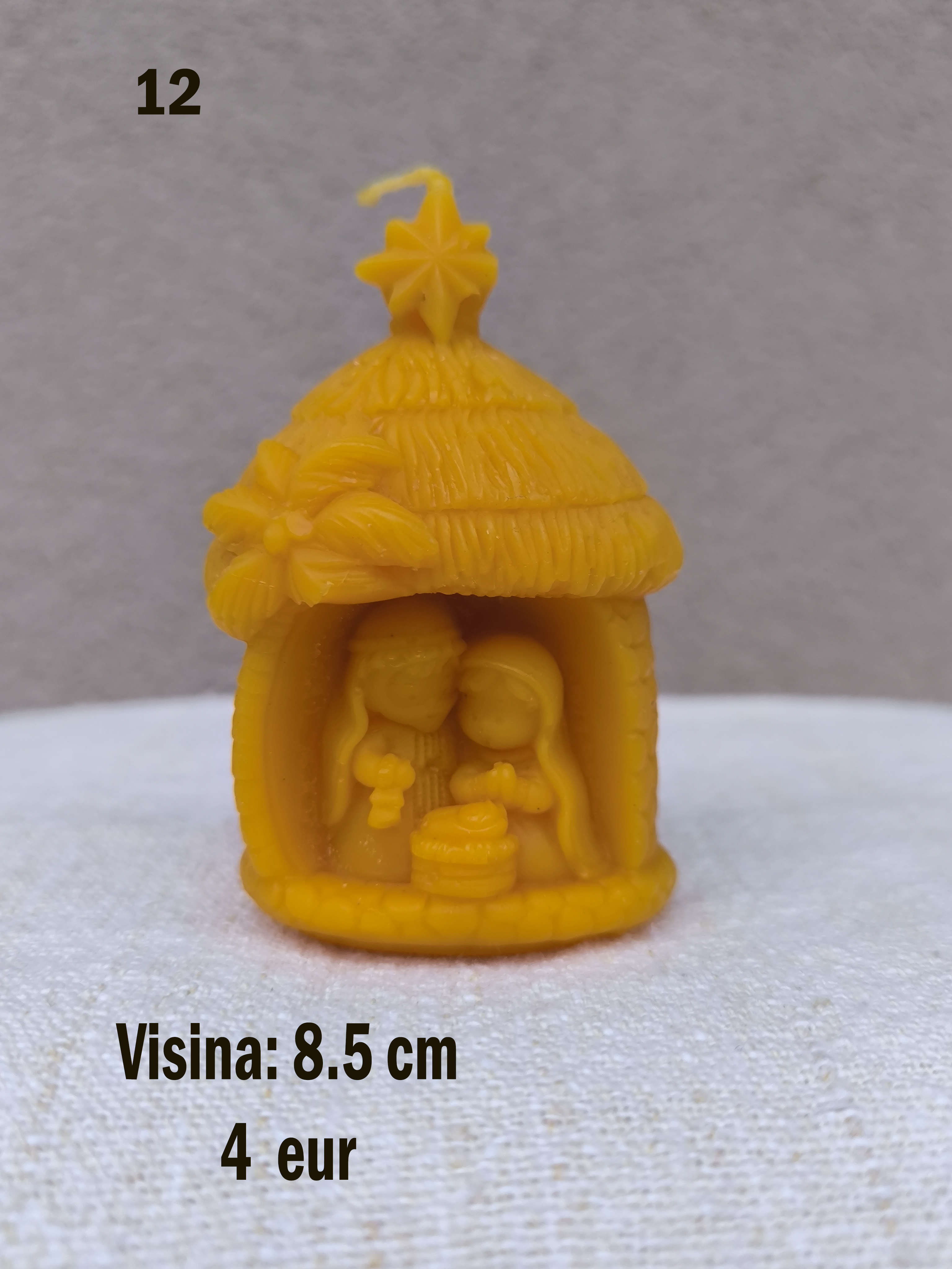 svijeća od voska br. 12