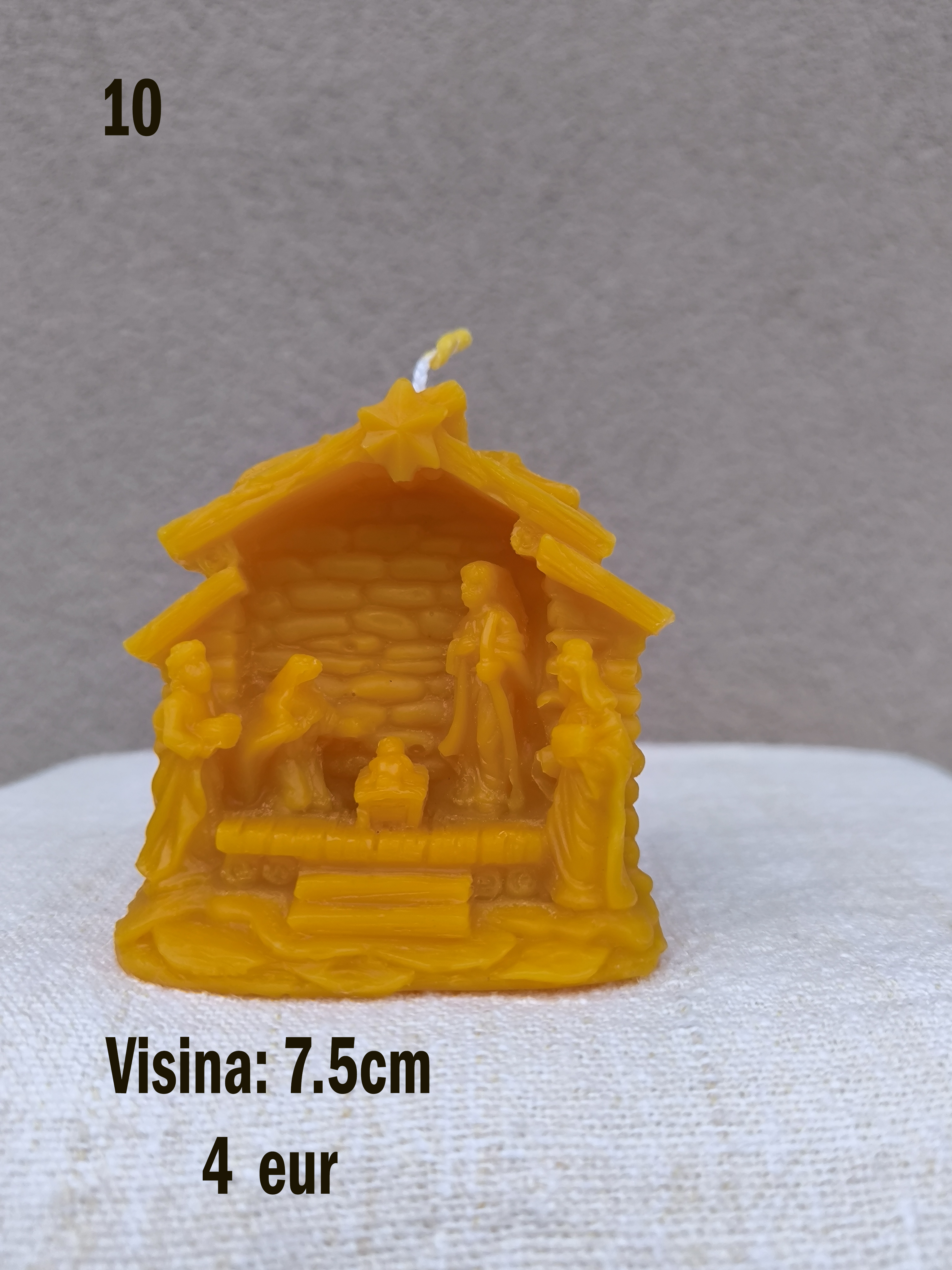 svijeća od voska br. 10